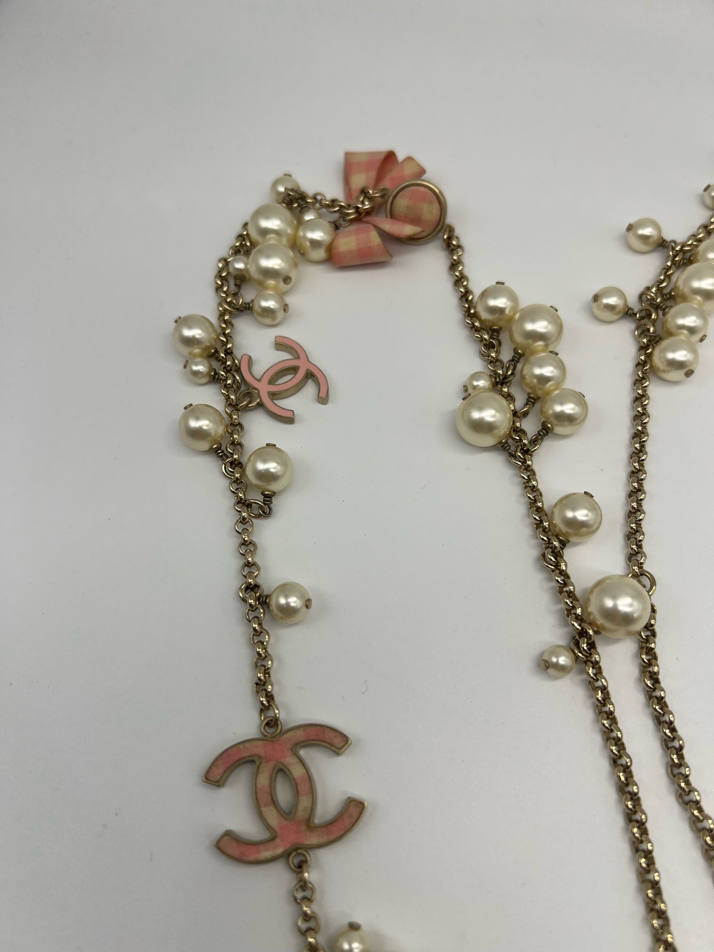Chanel Pink Necklace