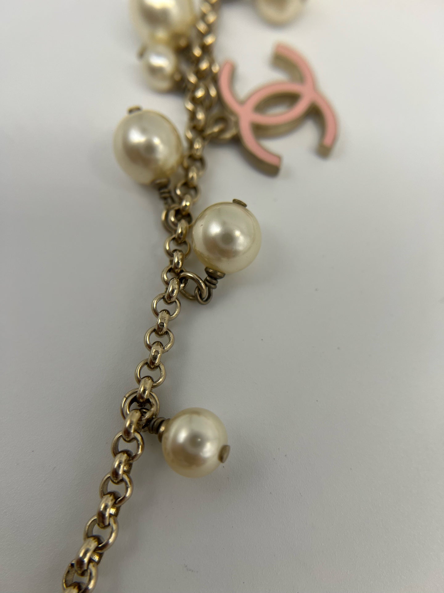 Chanel Pink Necklace