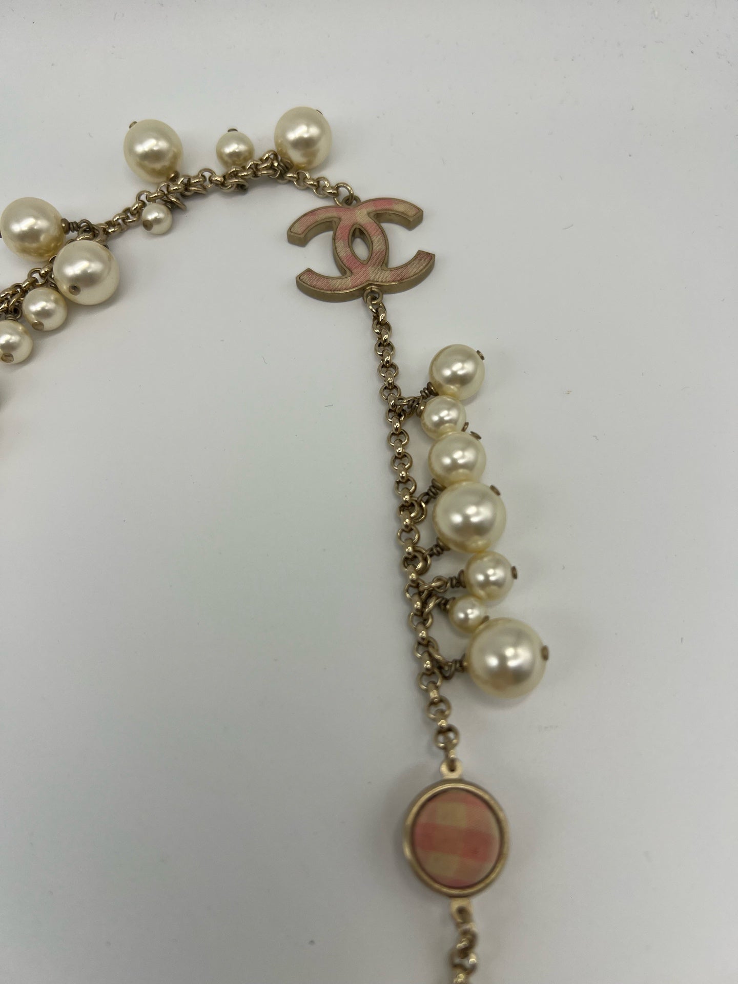 Chanel Pink Necklace