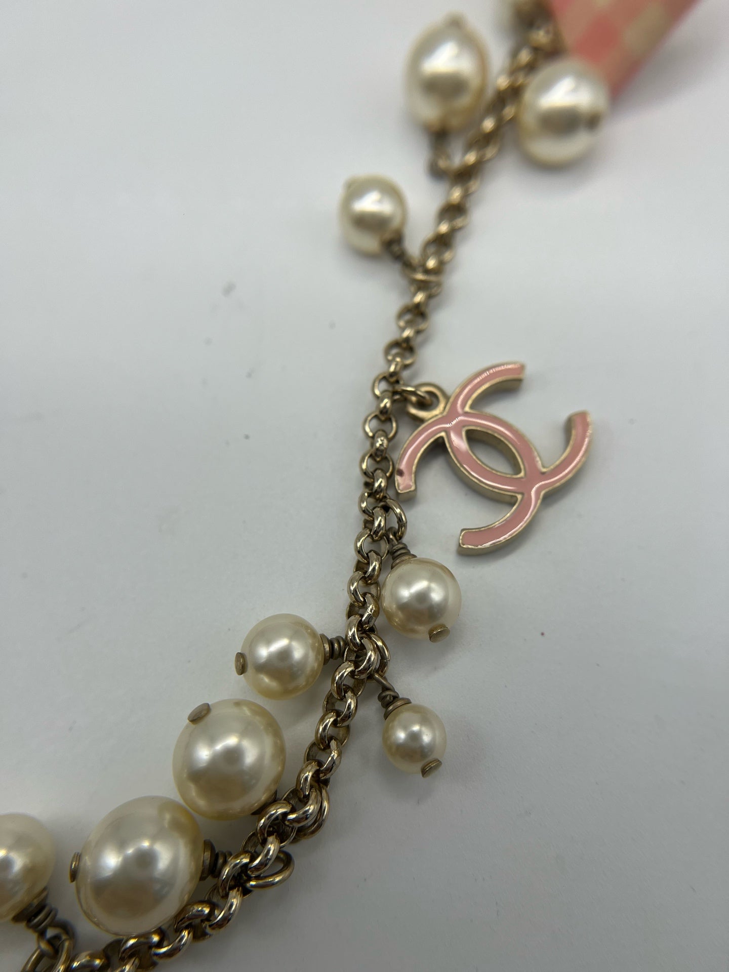 Chanel Pink Necklace