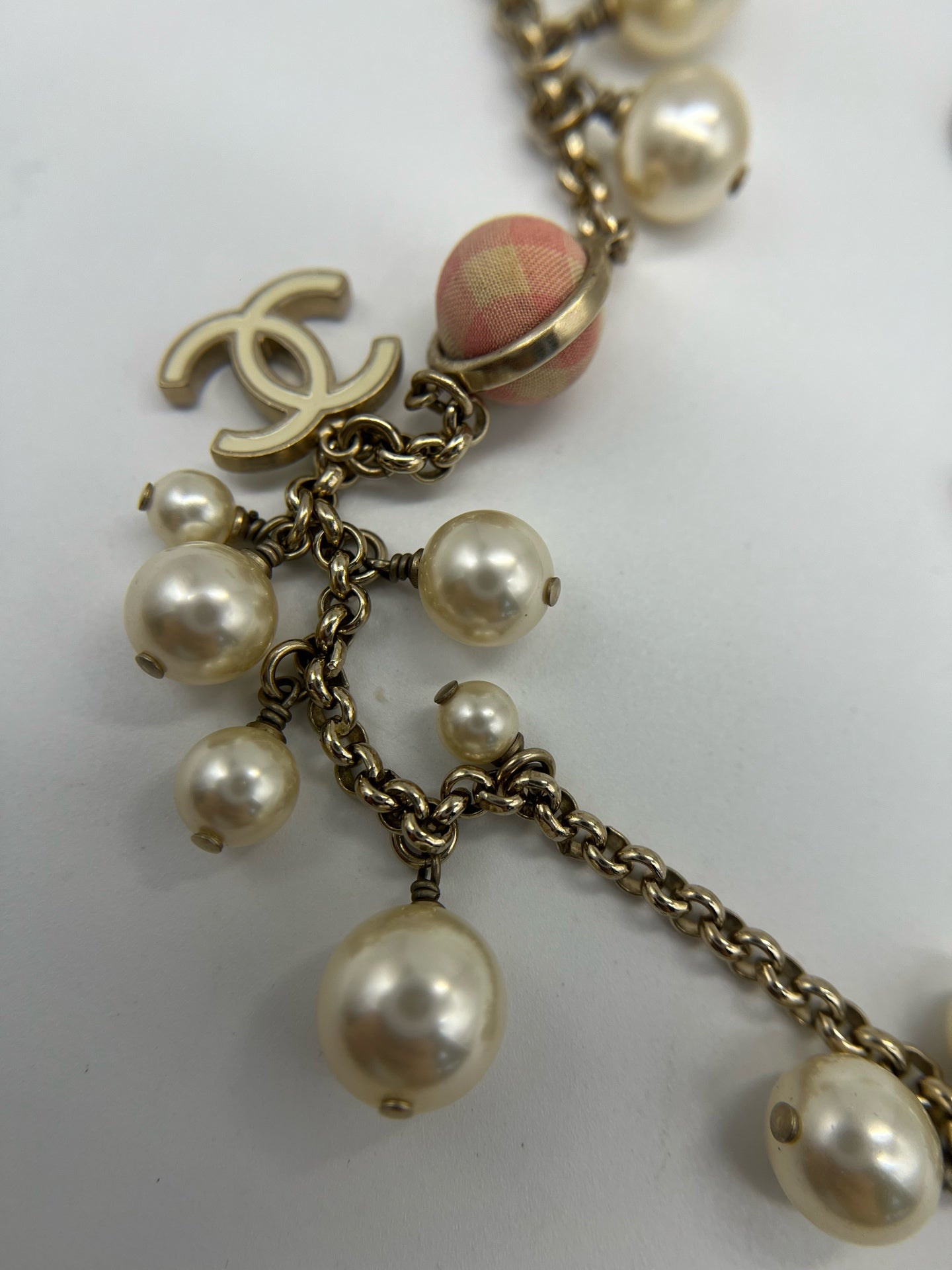 Chanel Pink Necklace