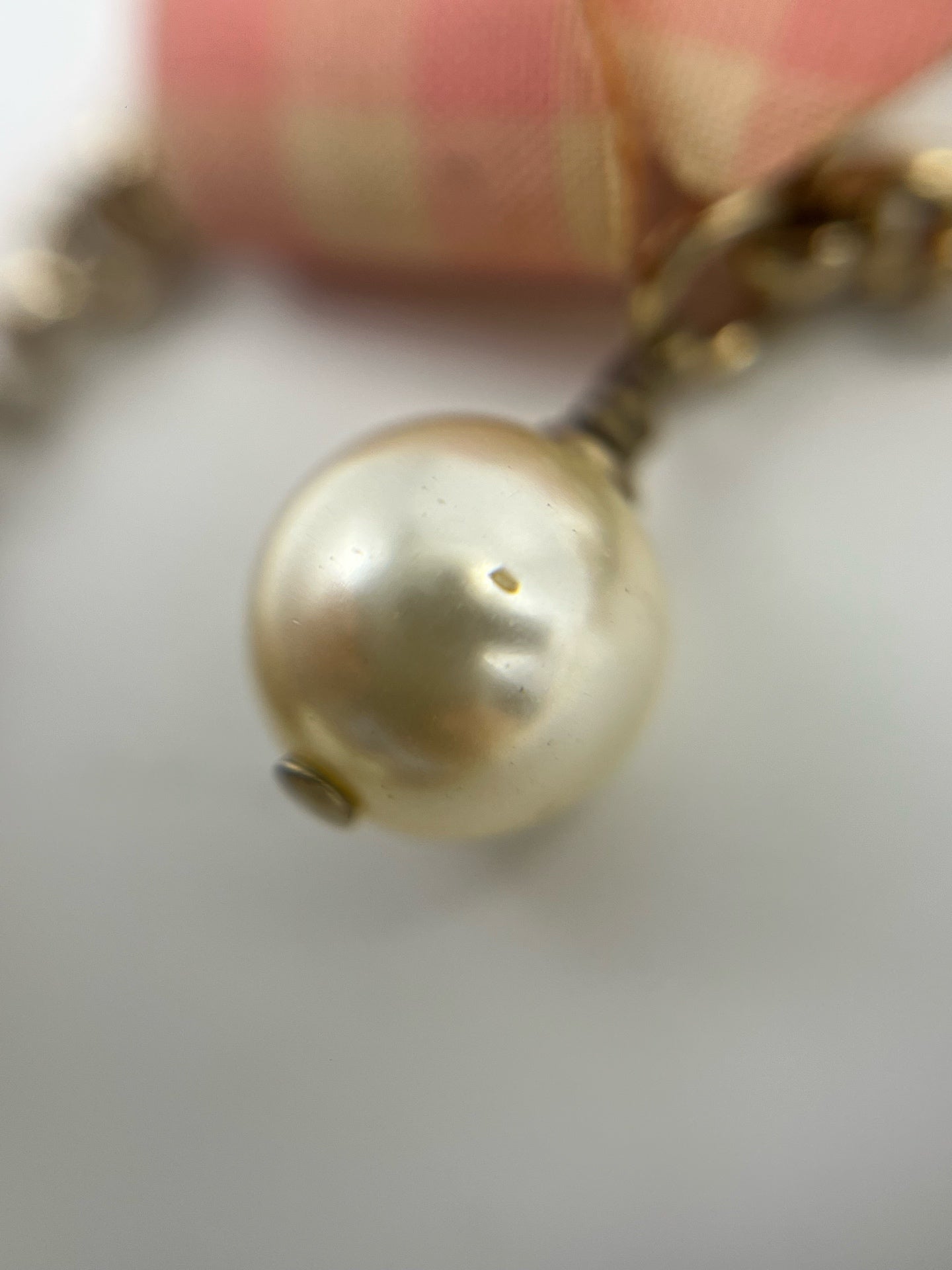 Chanel Pink Necklace