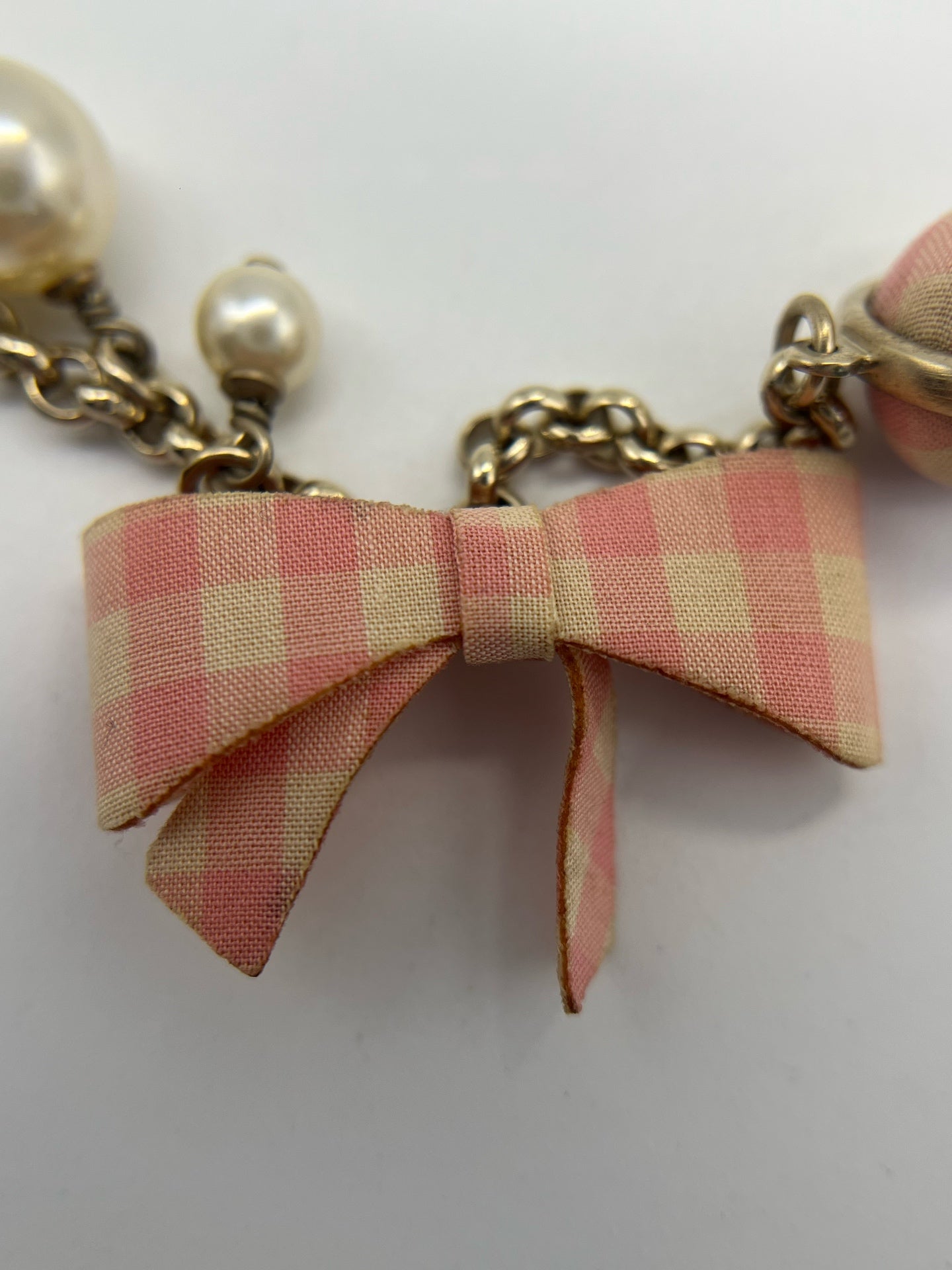 Chanel Pink Necklace