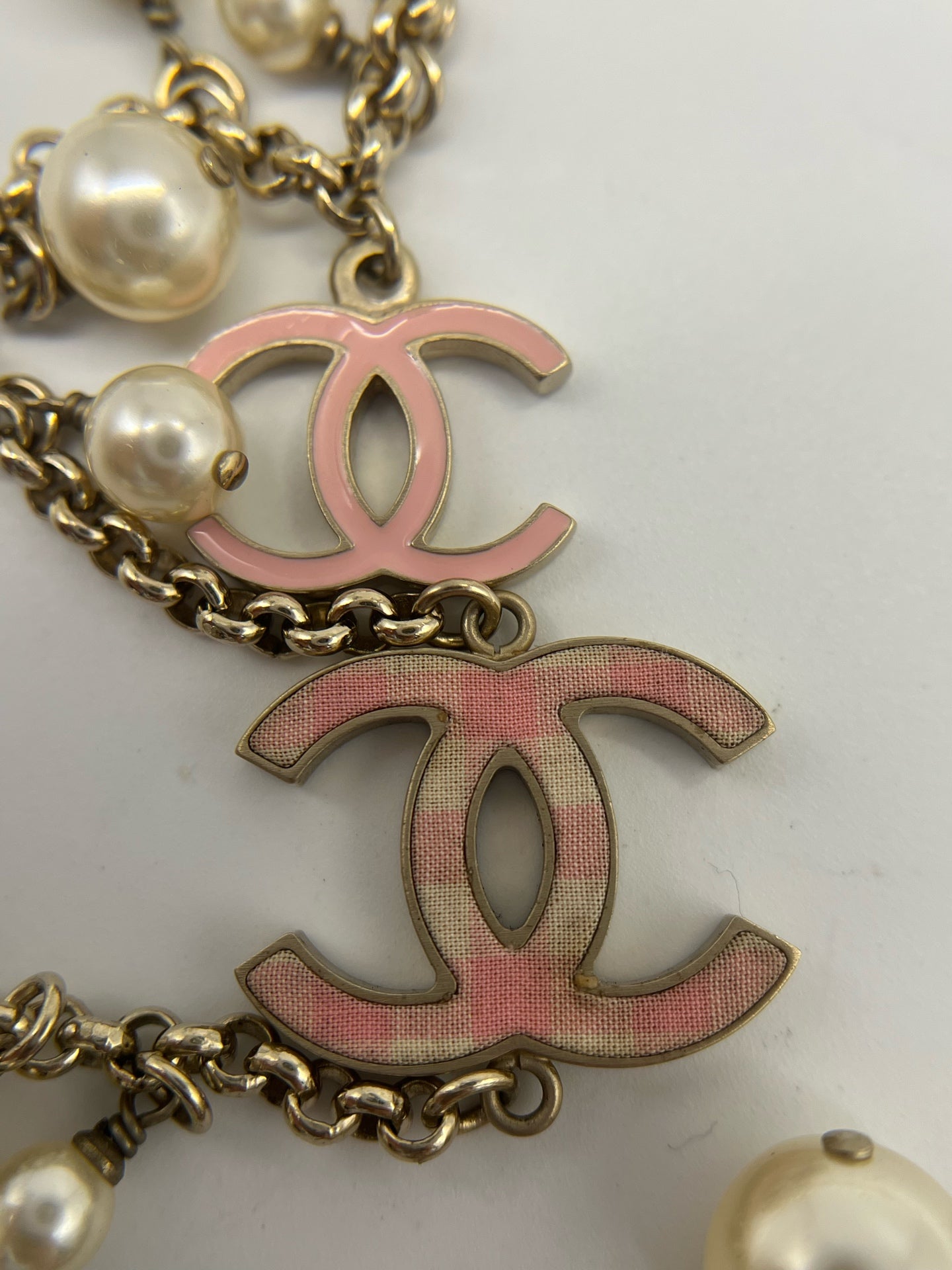 Chanel Pink Necklace