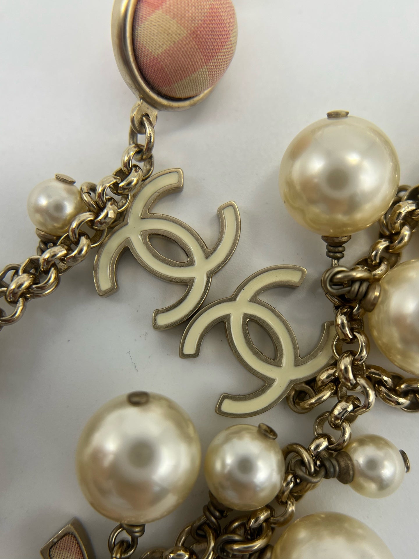 Chanel Pink Necklace