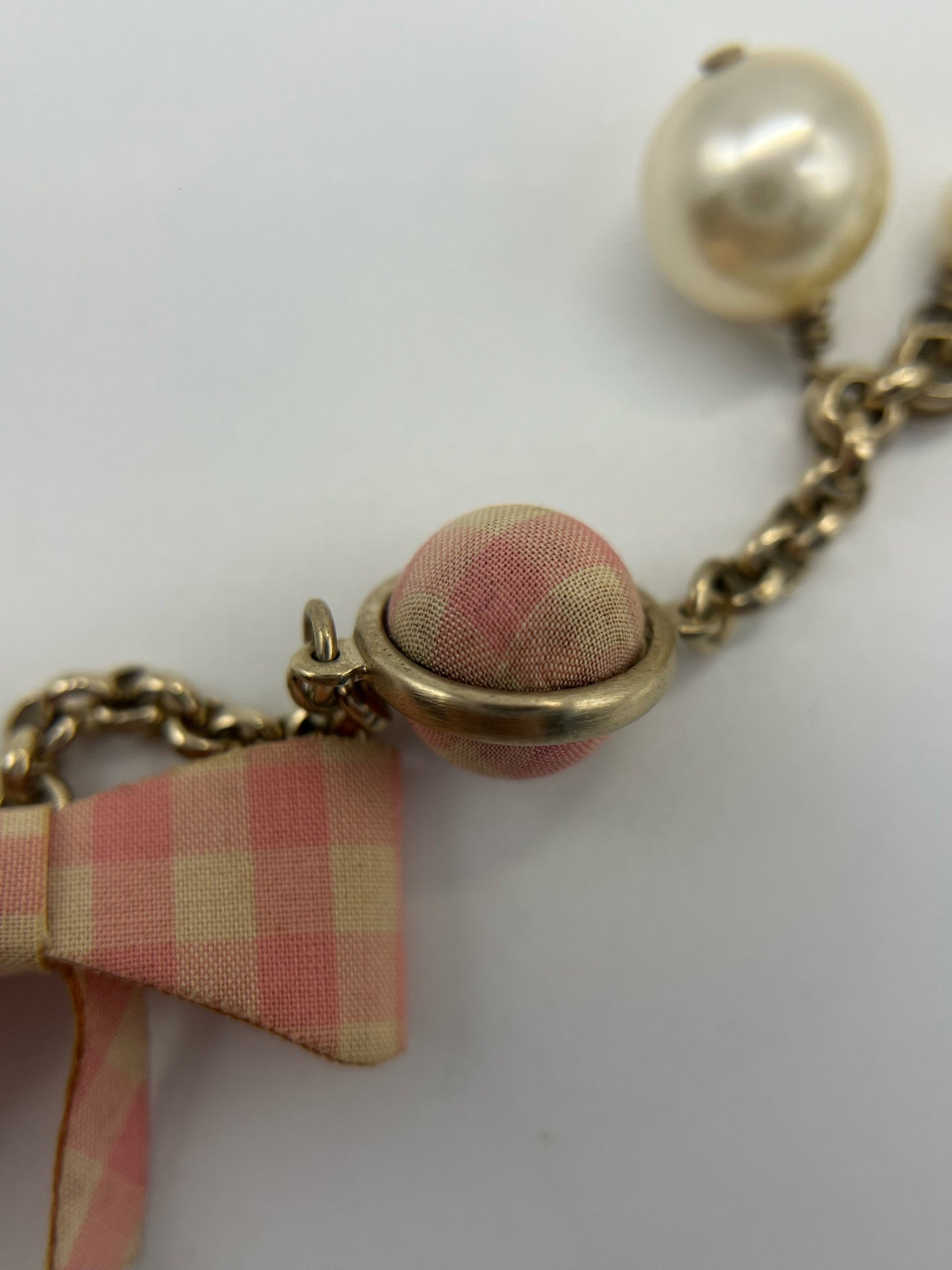 Chanel Pink Necklace