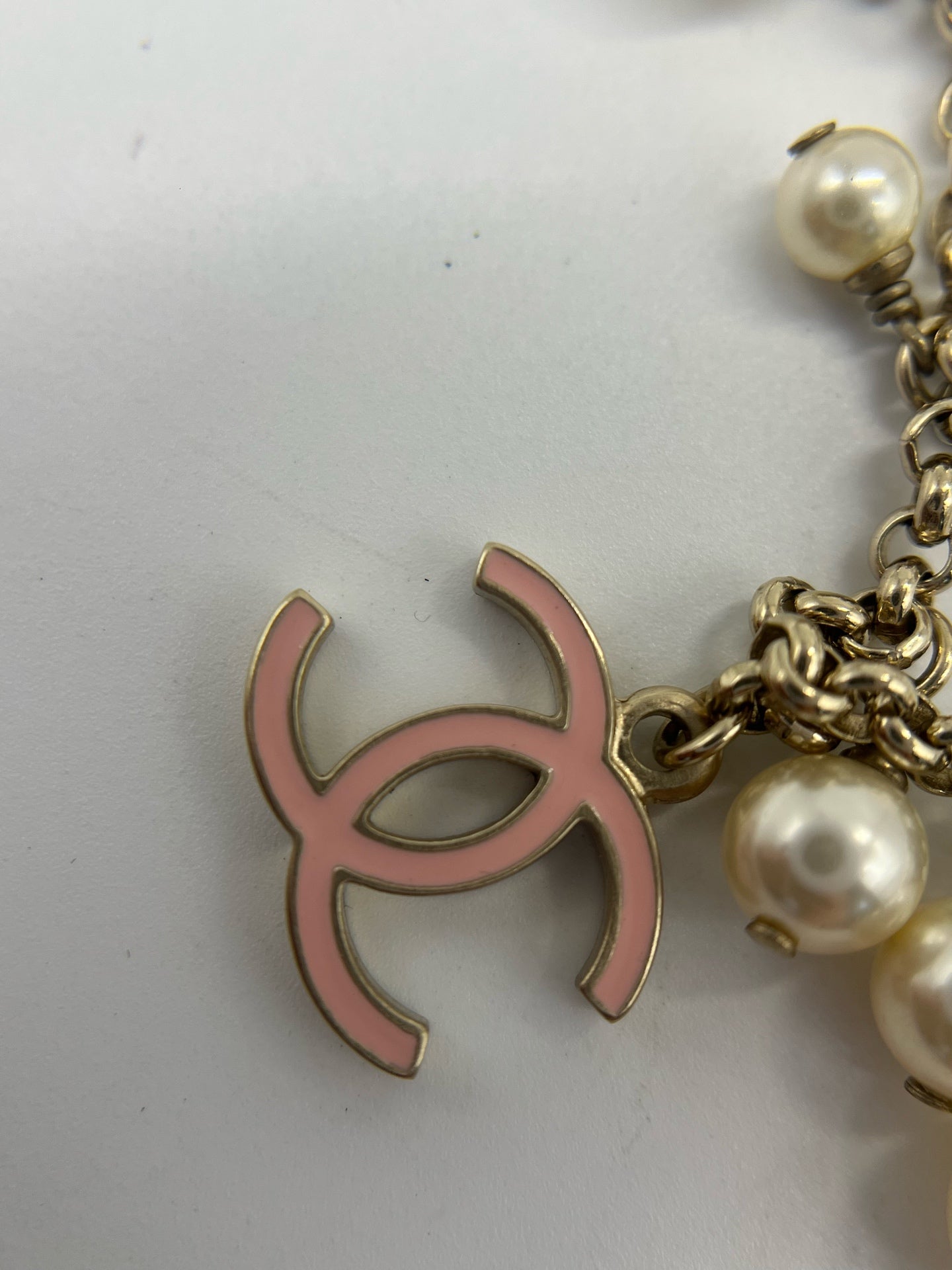 Chanel Pink Necklace
