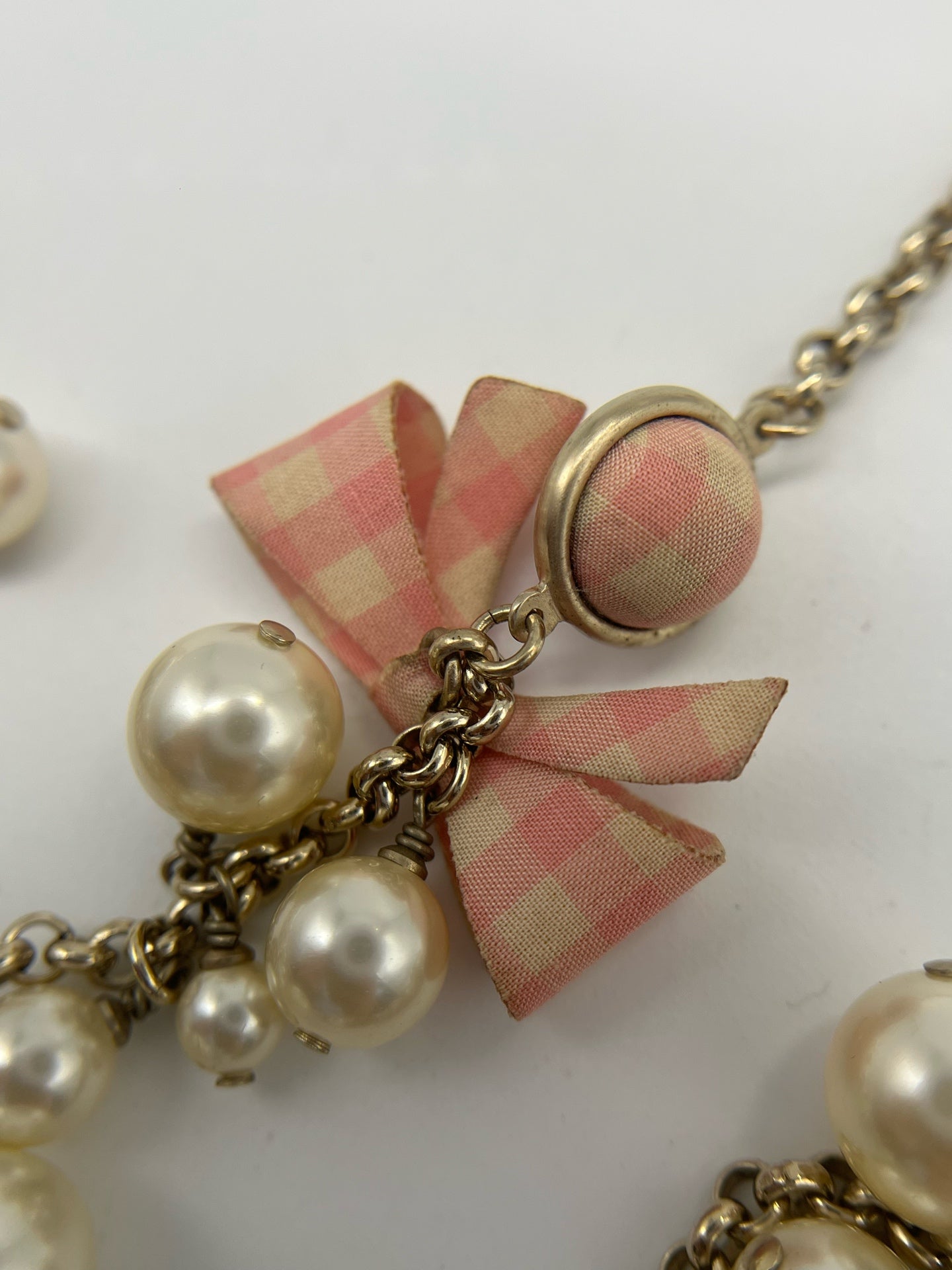 Chanel Pink Necklace