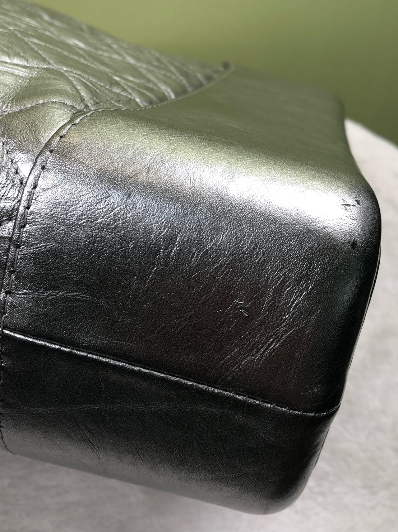Chanel Felt Silver Crossbody