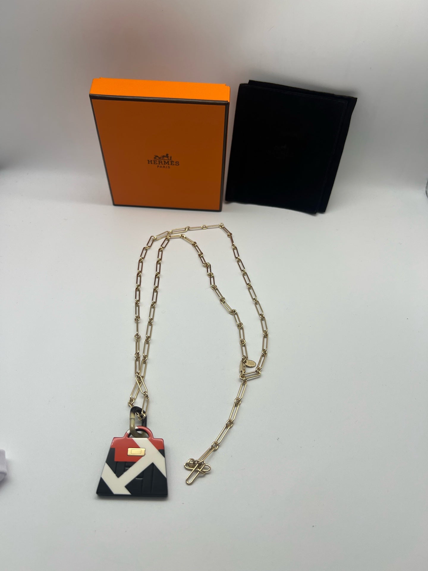 Hermes Gold Necklace