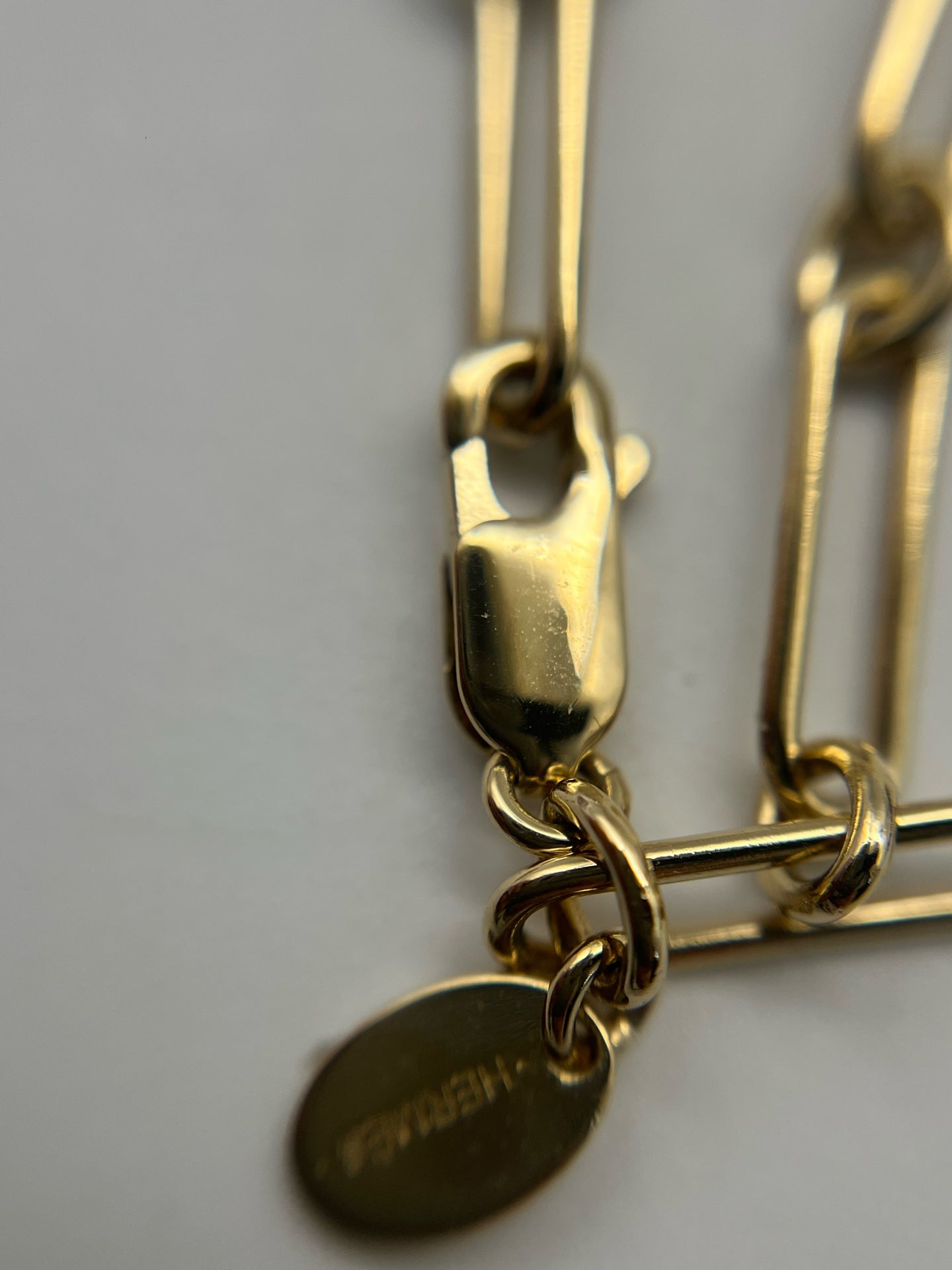 Hermes Gold Necklace