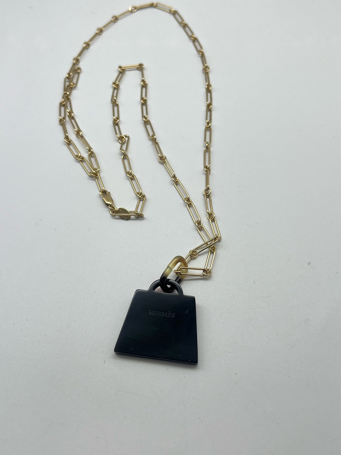 Hermes Gold Necklace