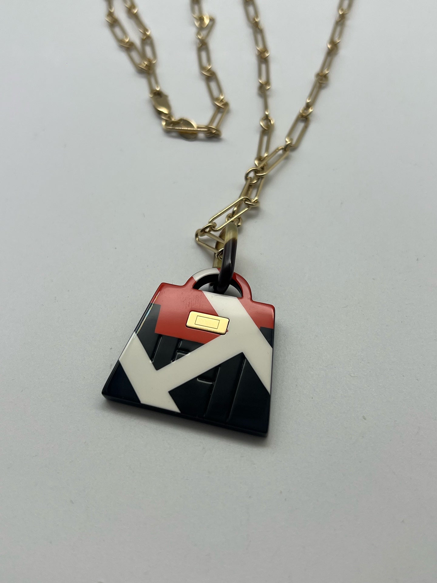 Hermes Gold Necklace