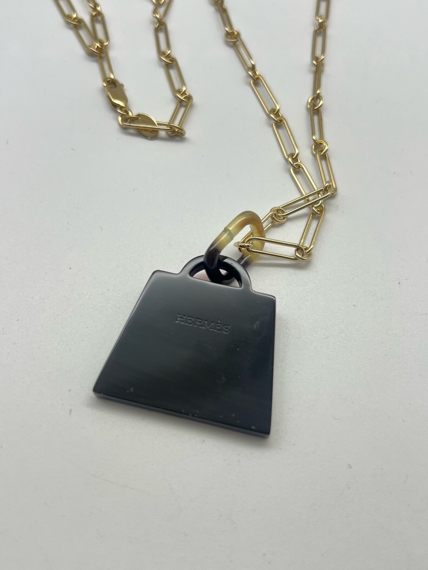 Hermes Gold Necklace