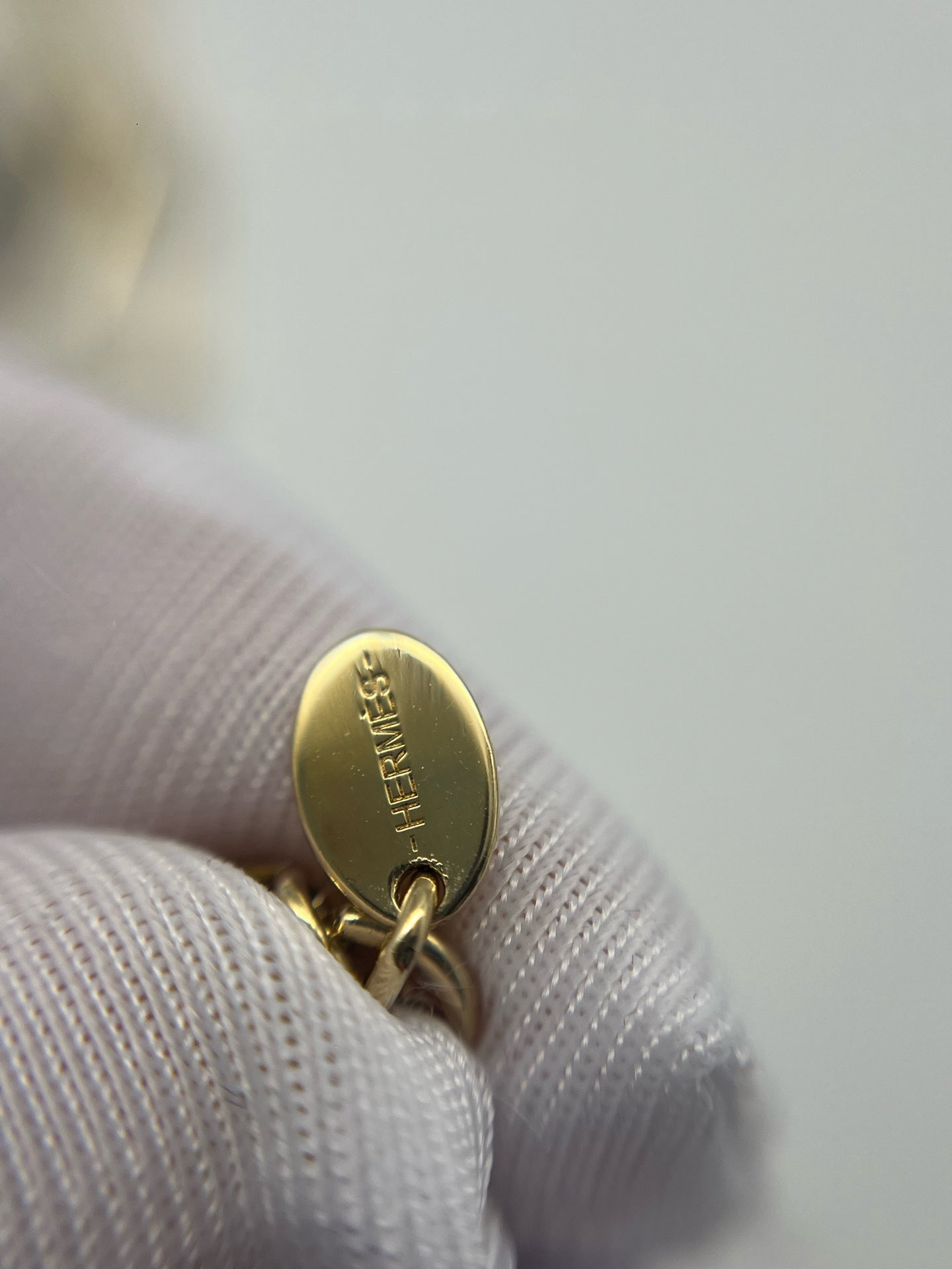 Hermes Gold Necklace