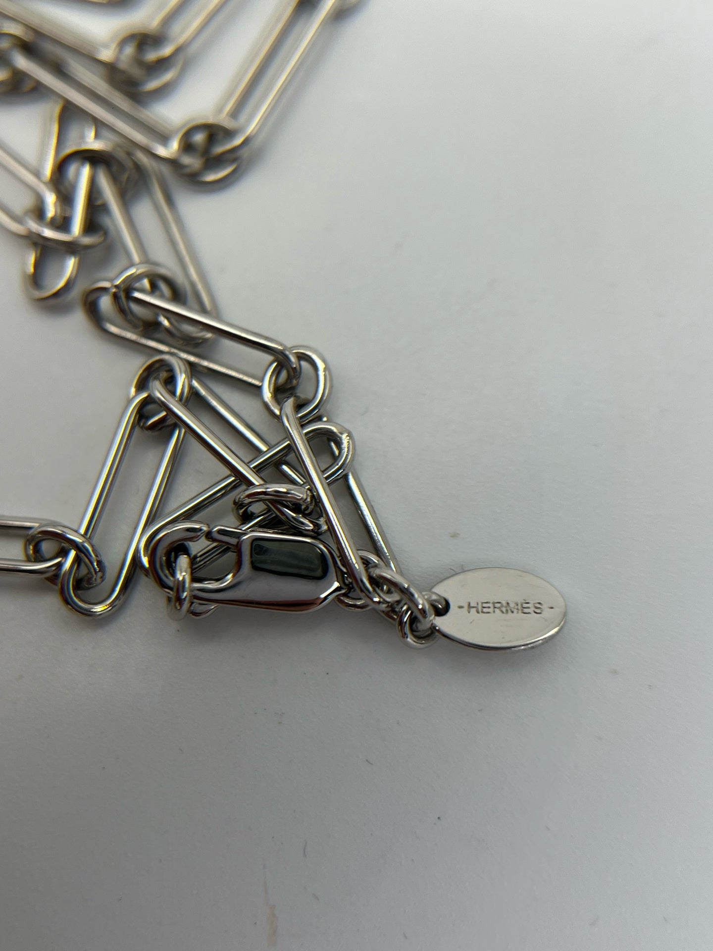 Hermes Silver Pendant