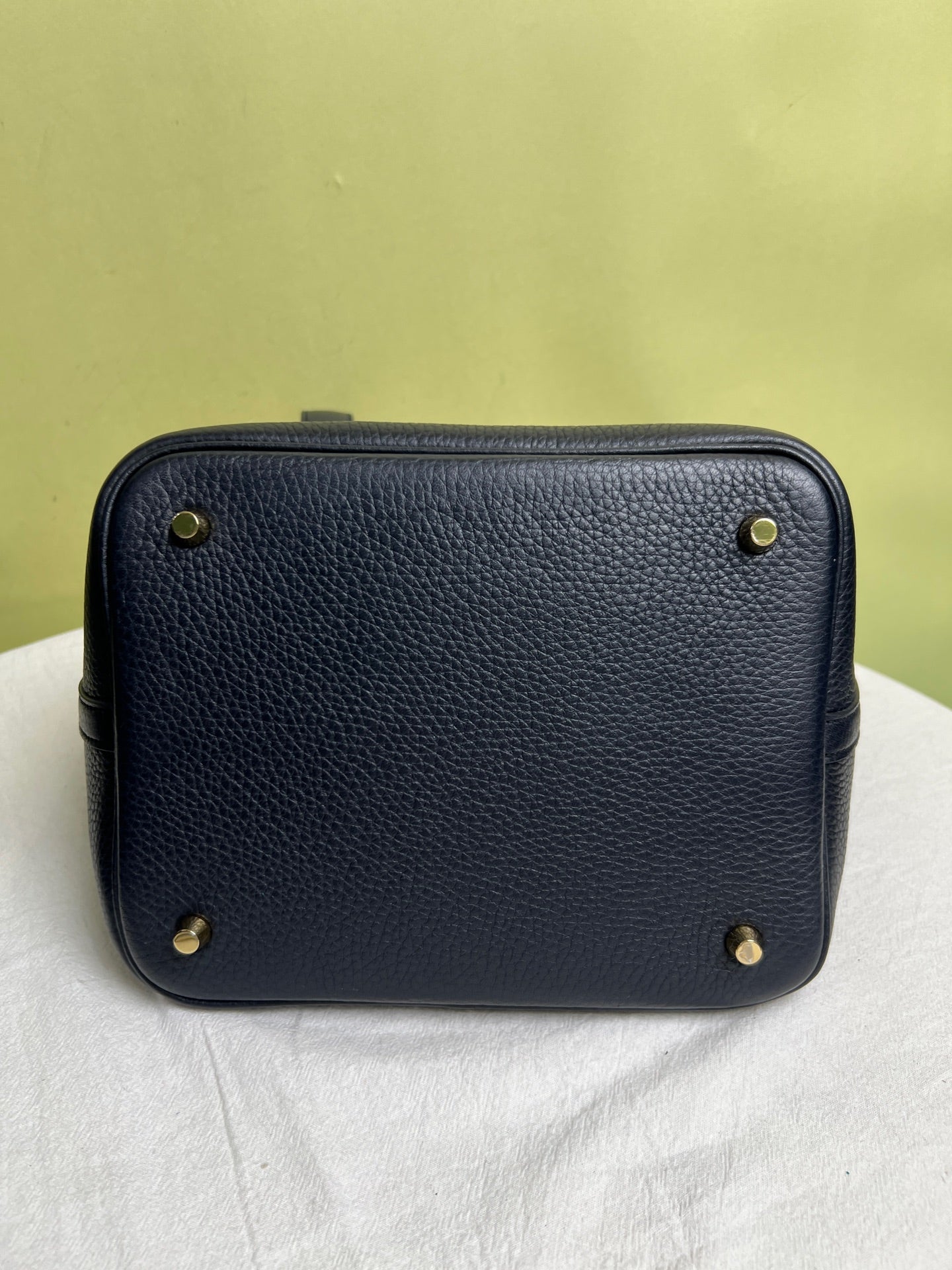 Hermes Blue Satchel