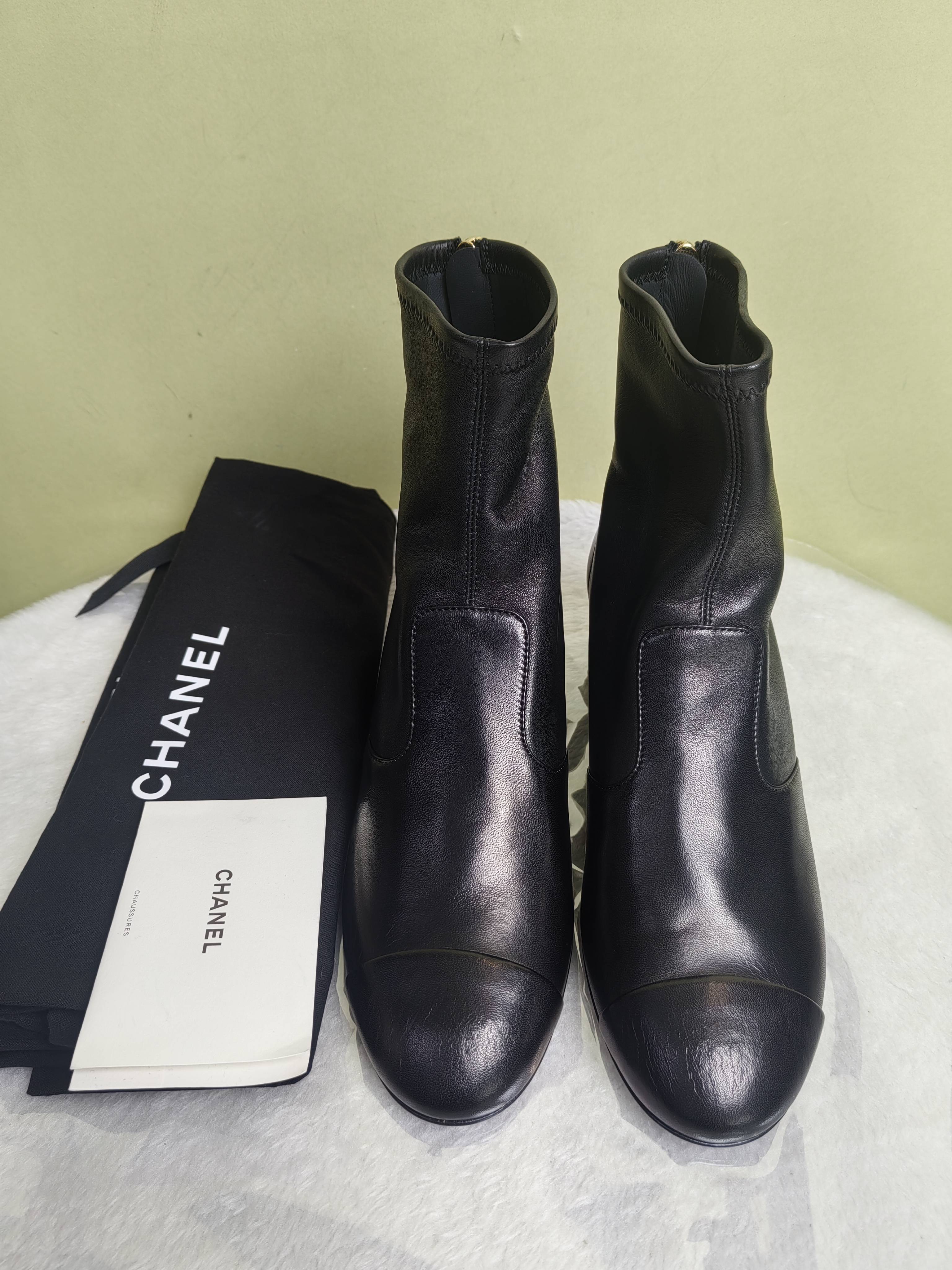 Chanel Black Ankle boots