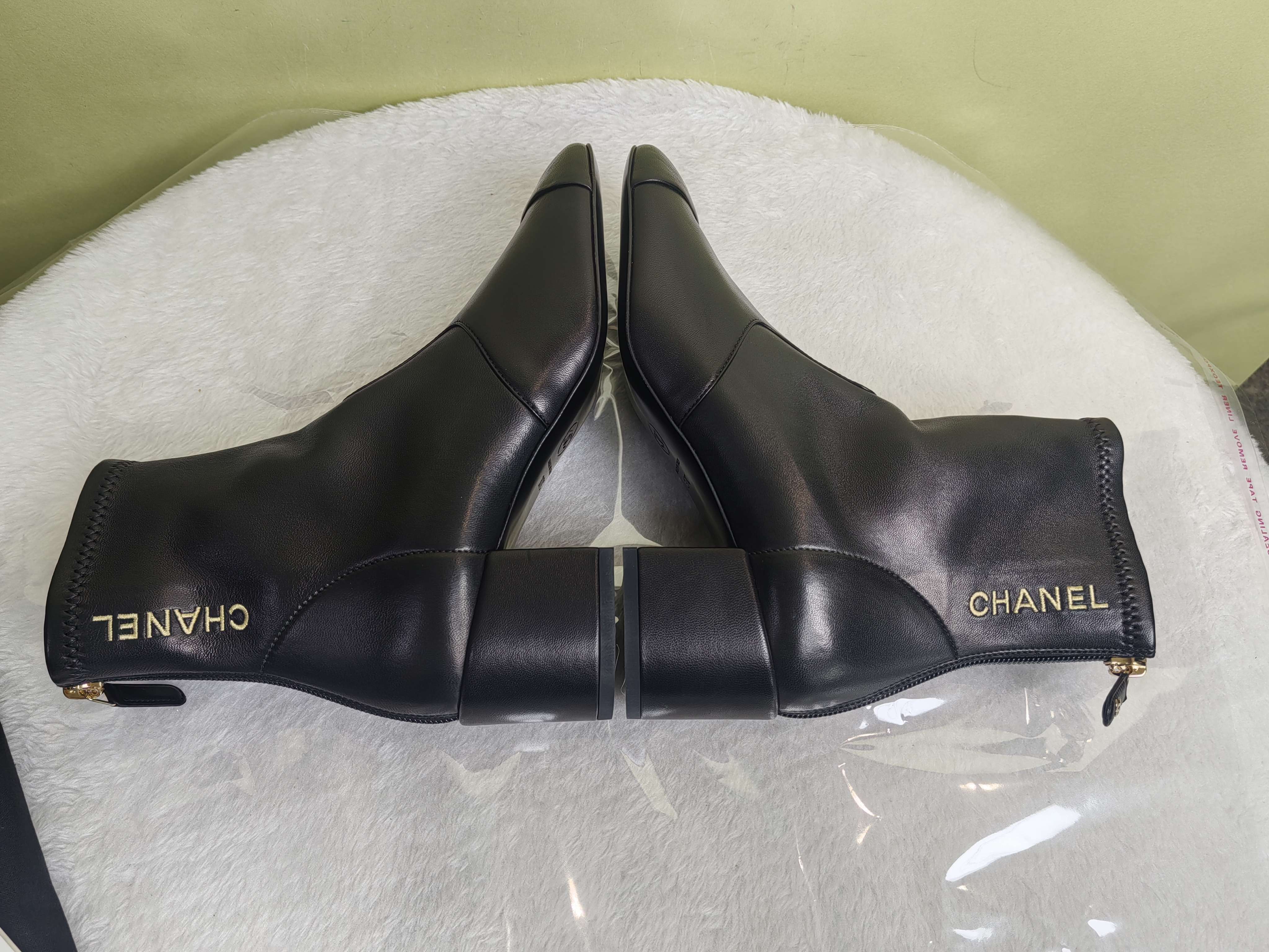 Chanel Black Ankle boots