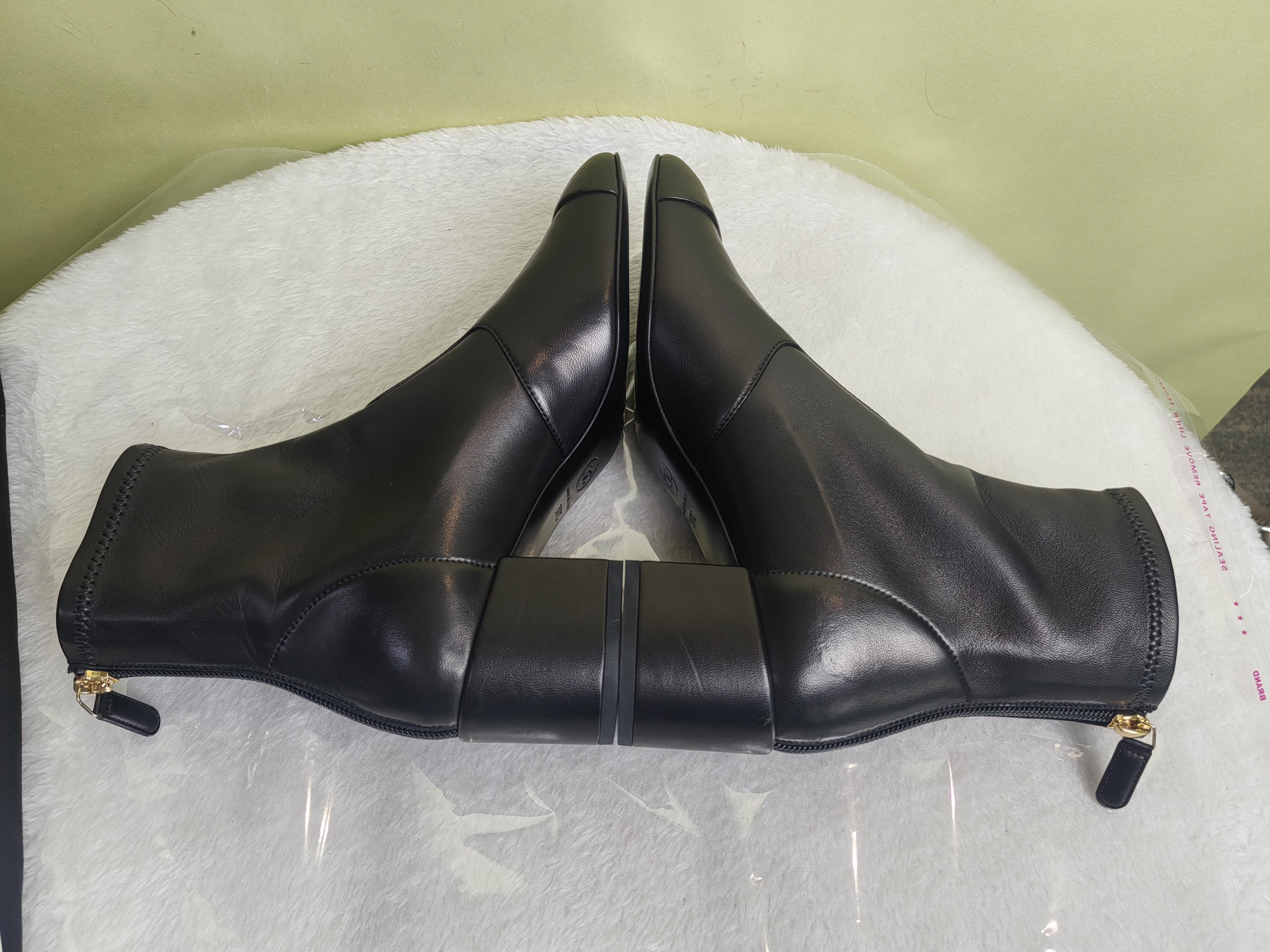 Chanel Black Ankle boots