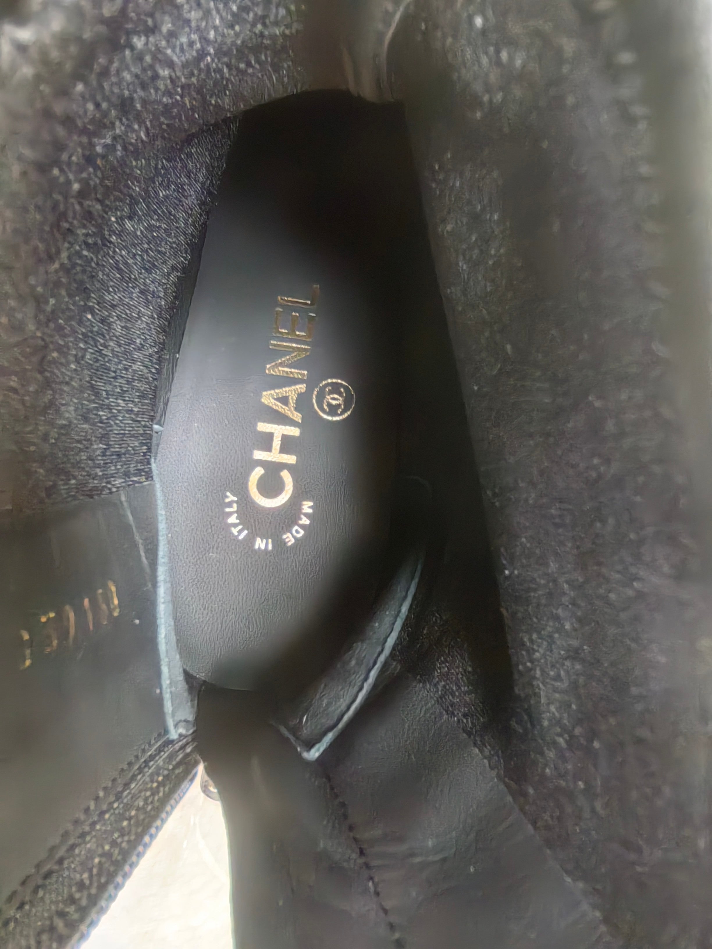 Chanel Black Ankle boots