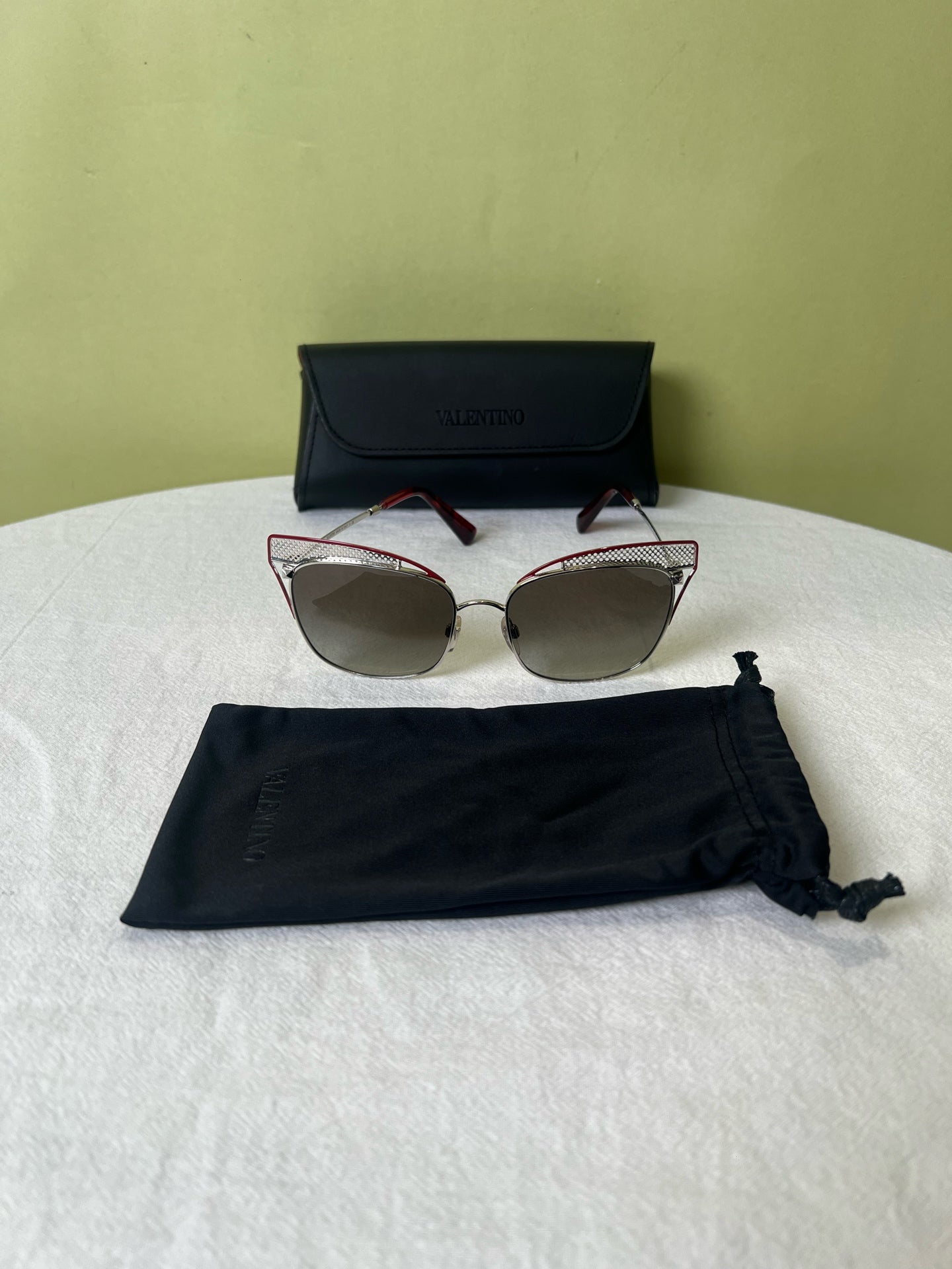 Valentino Metal Sunglasses