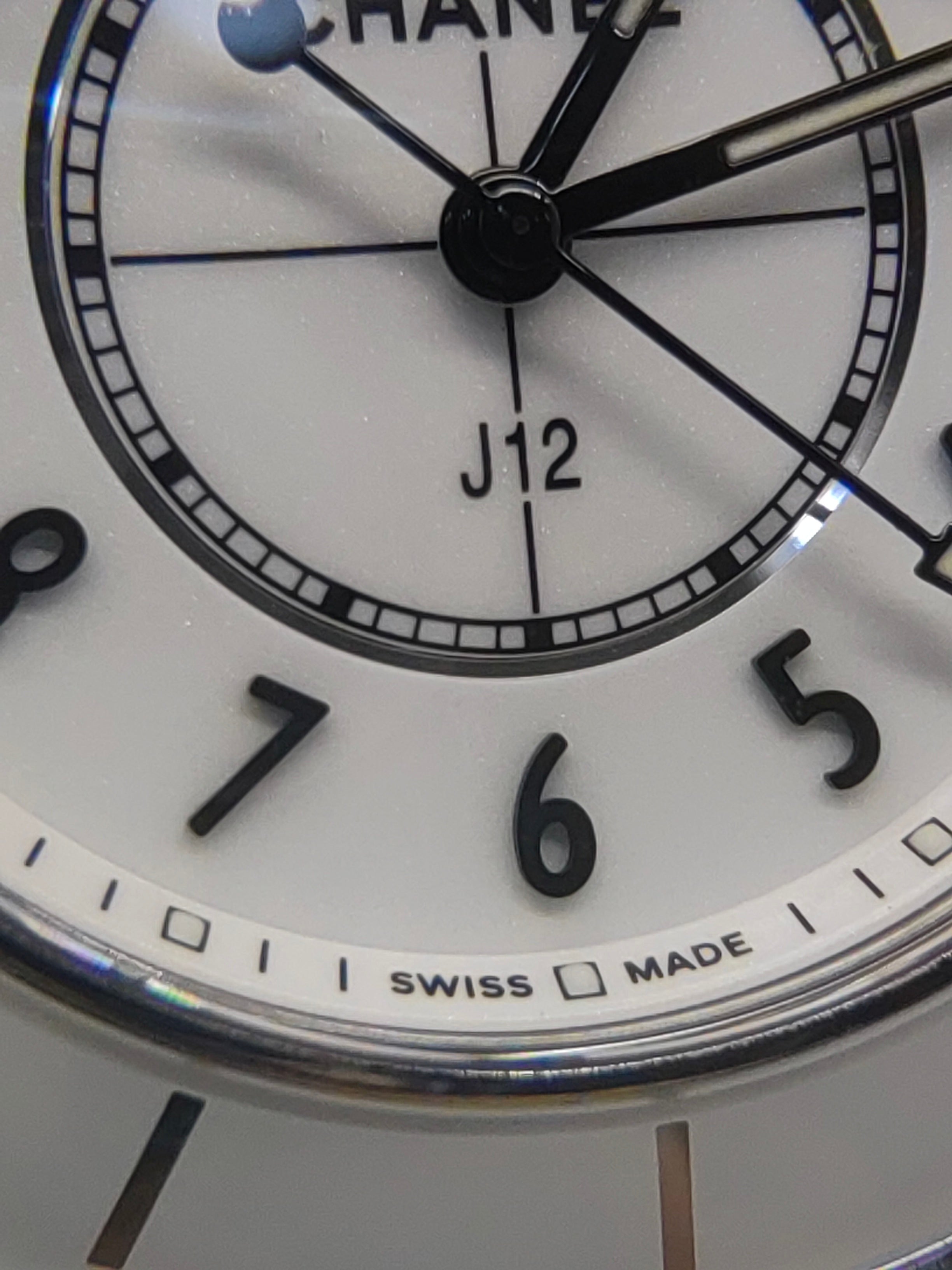 Chanel White Quartz watch