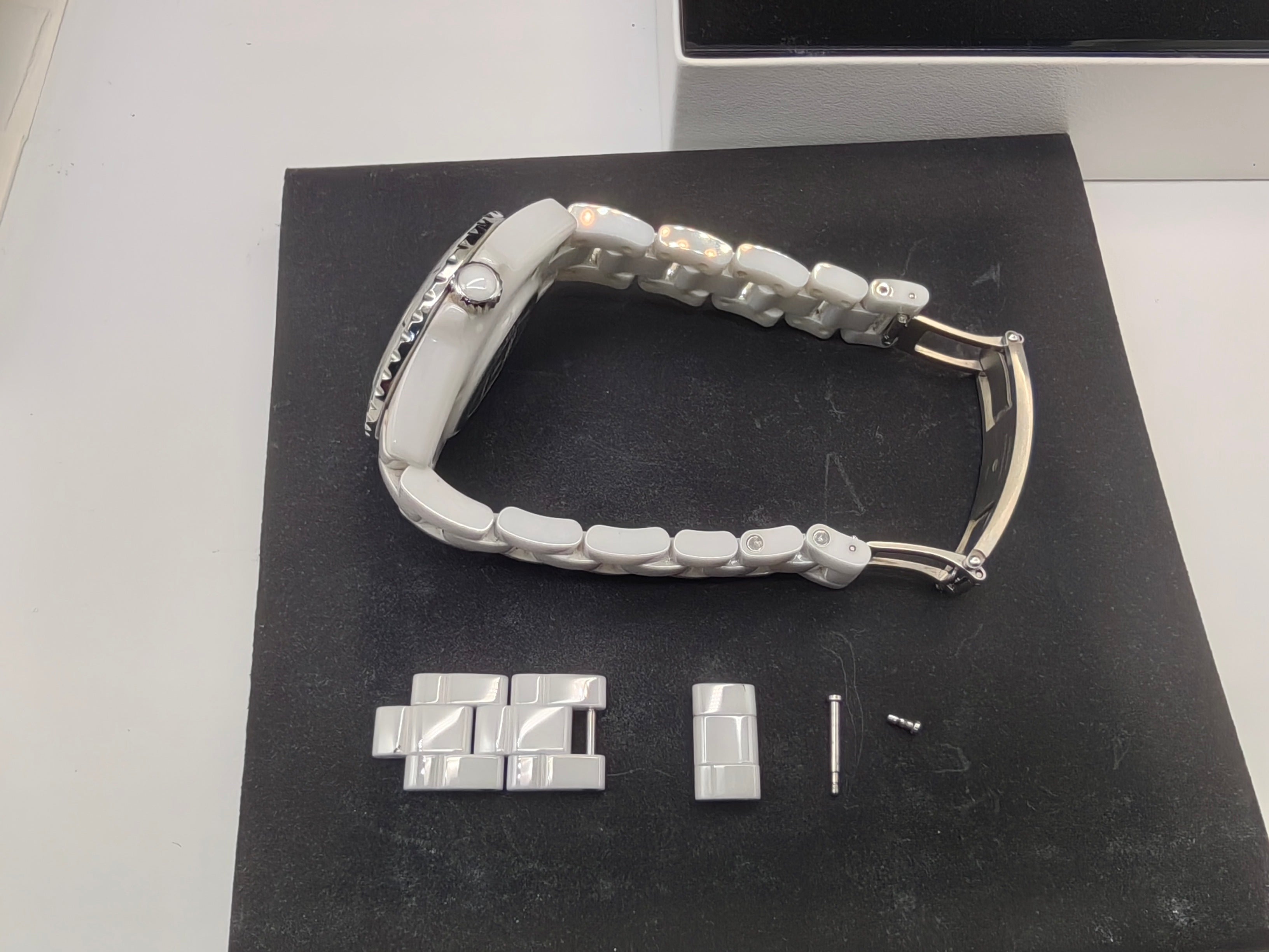 Chanel White Quartz watch