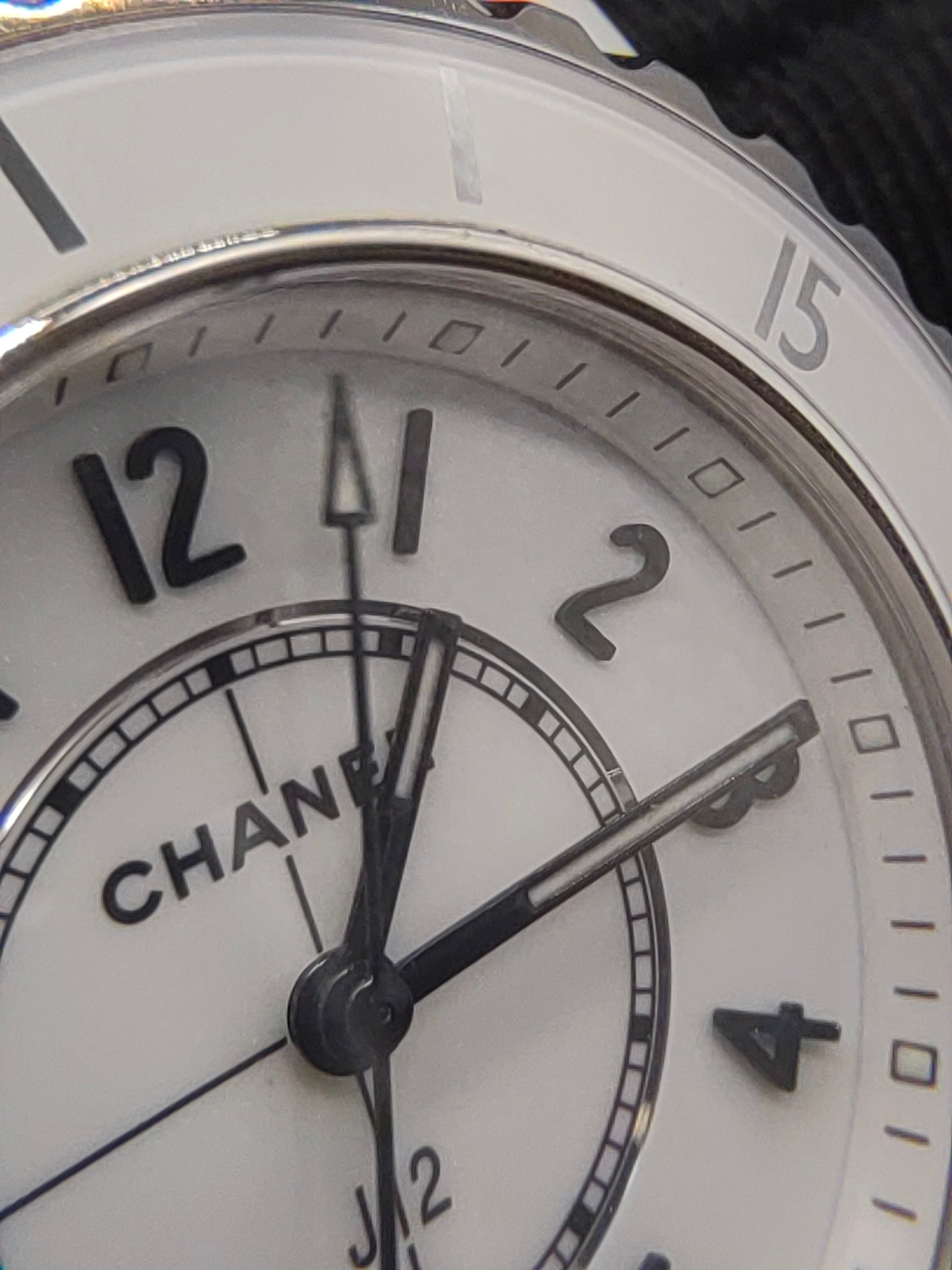 Chanel White Quartz watch