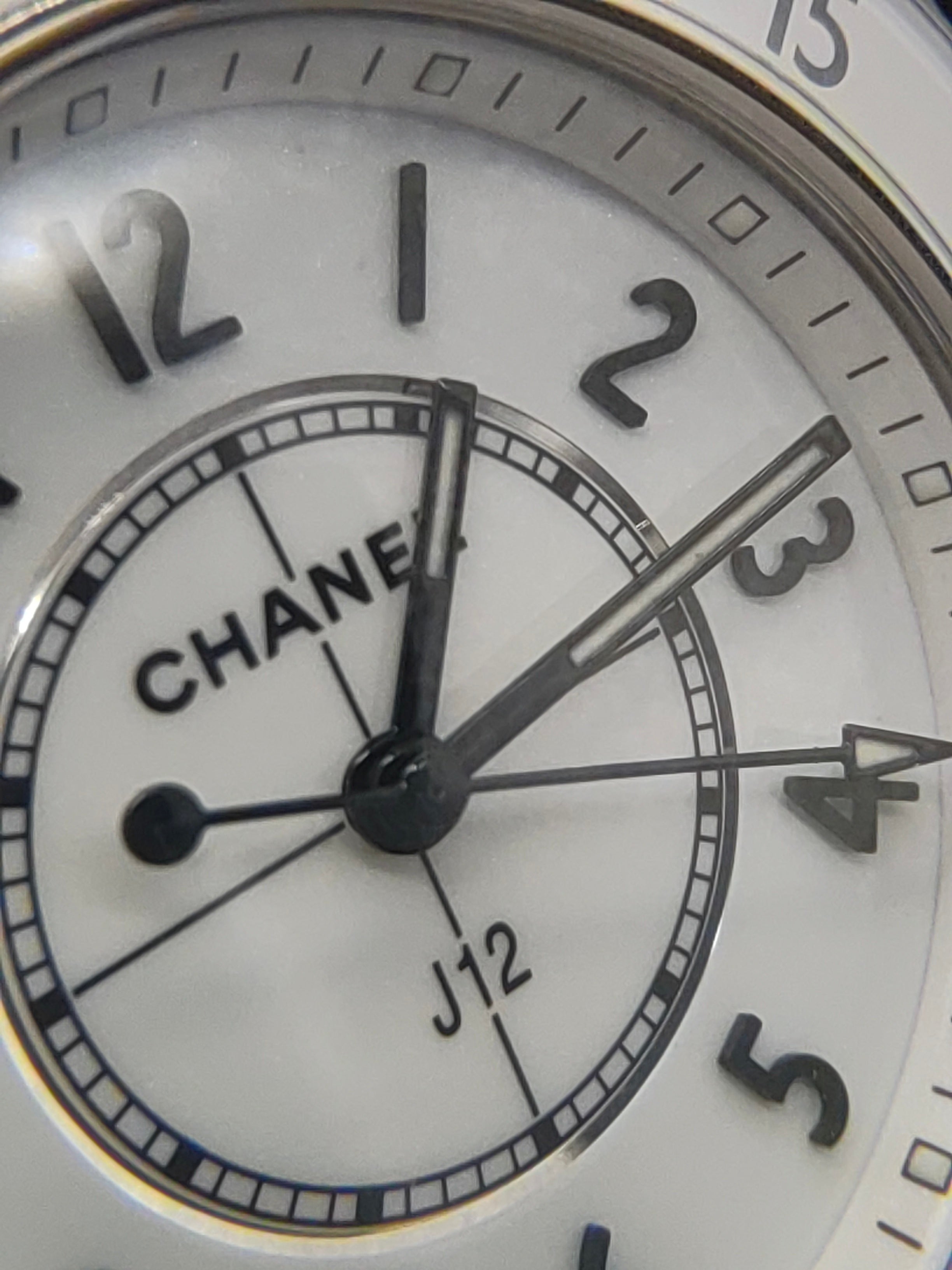 Chanel White Quartz watch