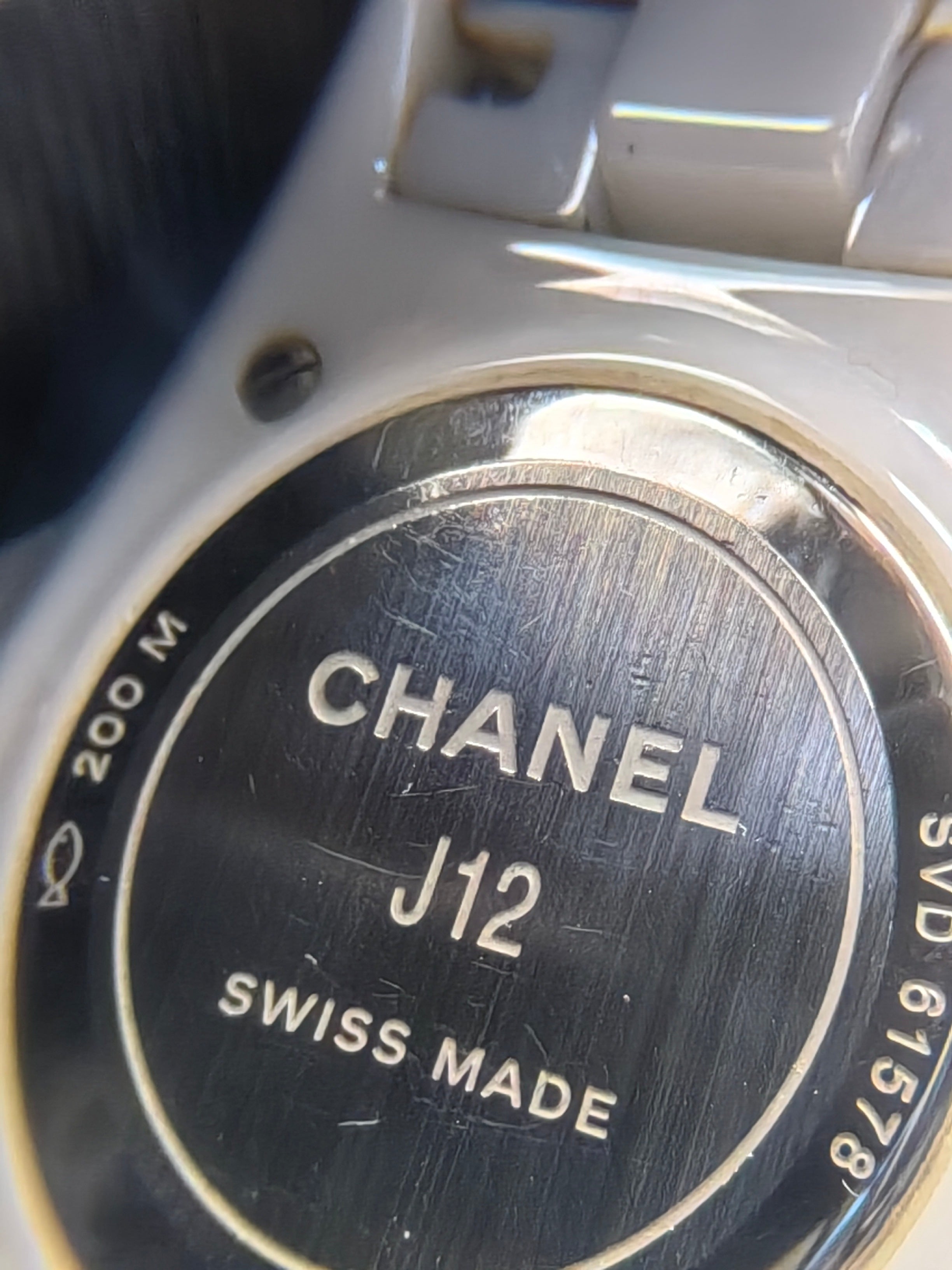 Chanel White Quartz watch