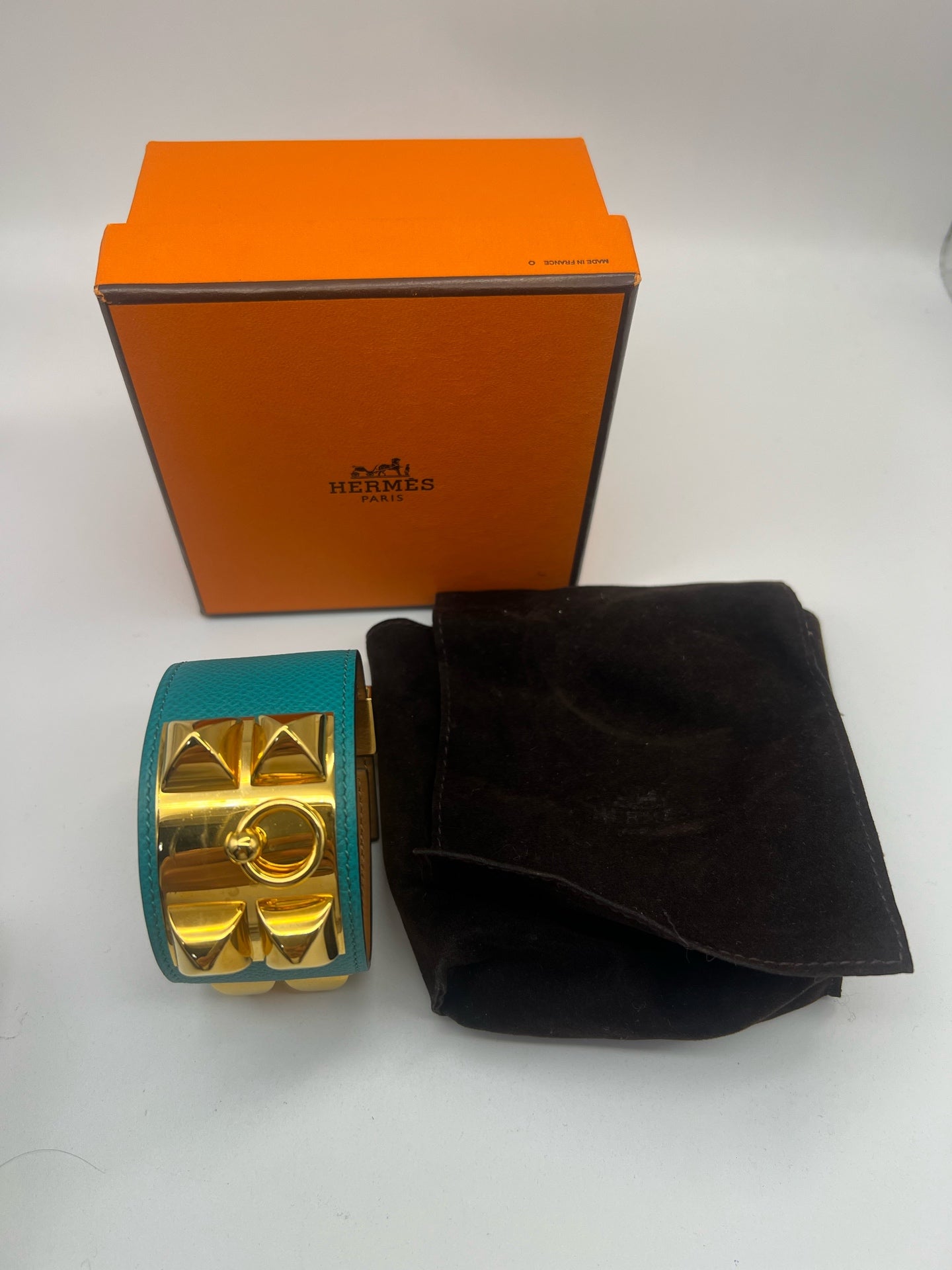 Hermes Green Bangle