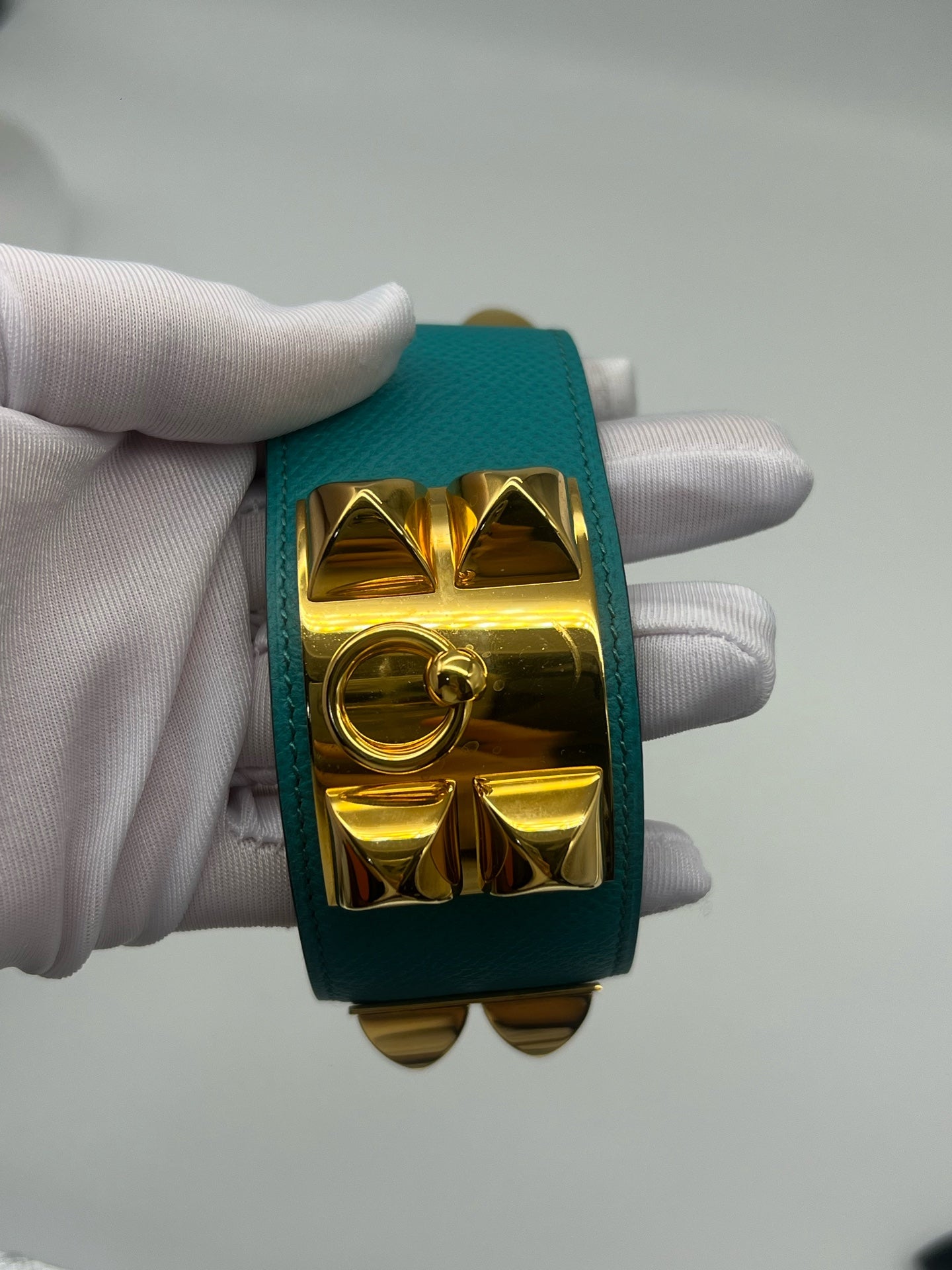 Hermes Green Bangle