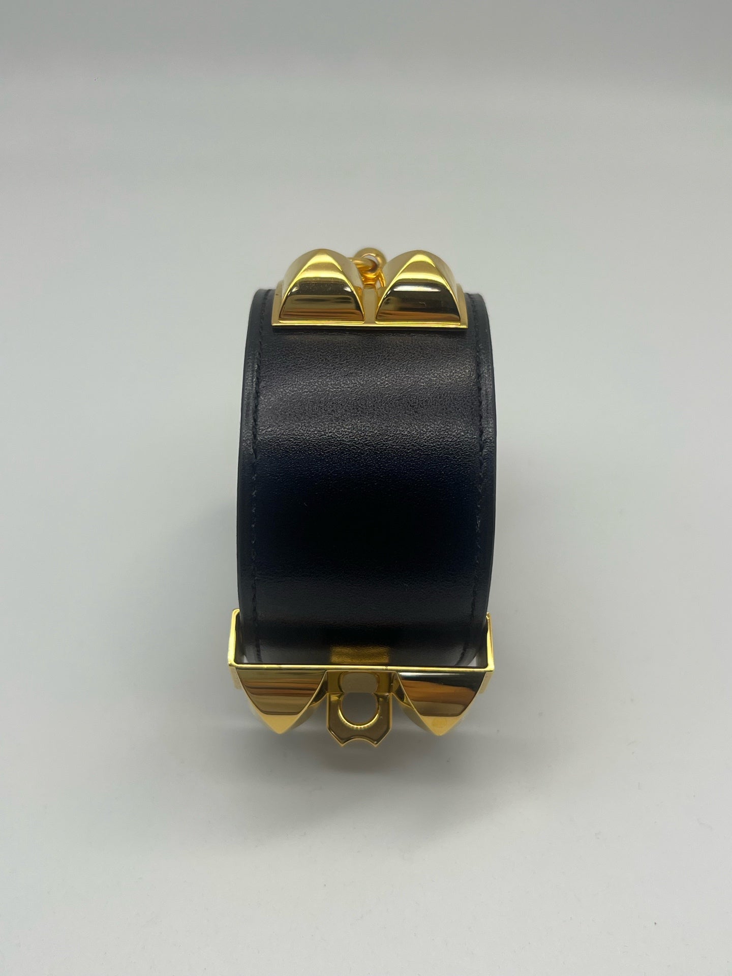 Hermes Black Bangle