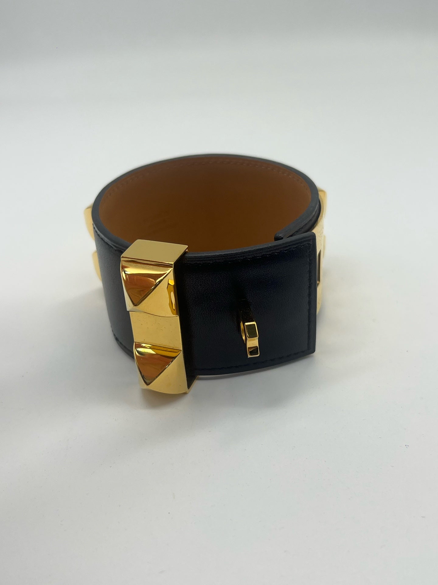 Hermes Black Bangle