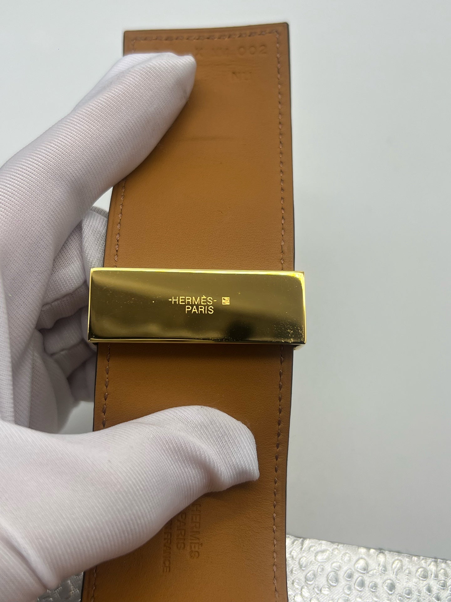 Hermes Black Bangle