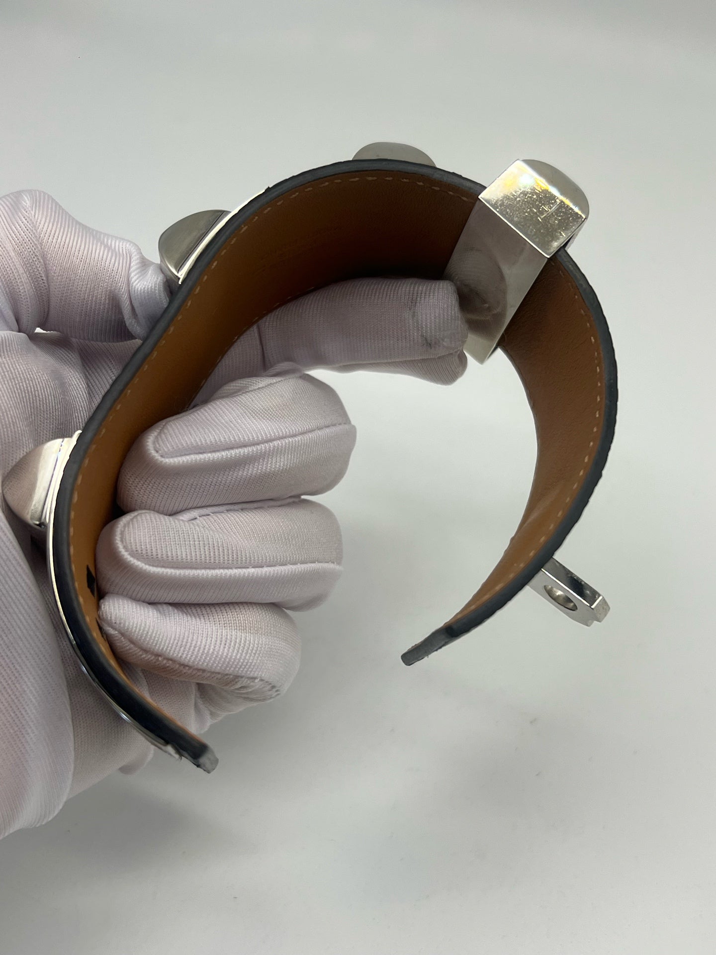 Hermes Blue Bangle