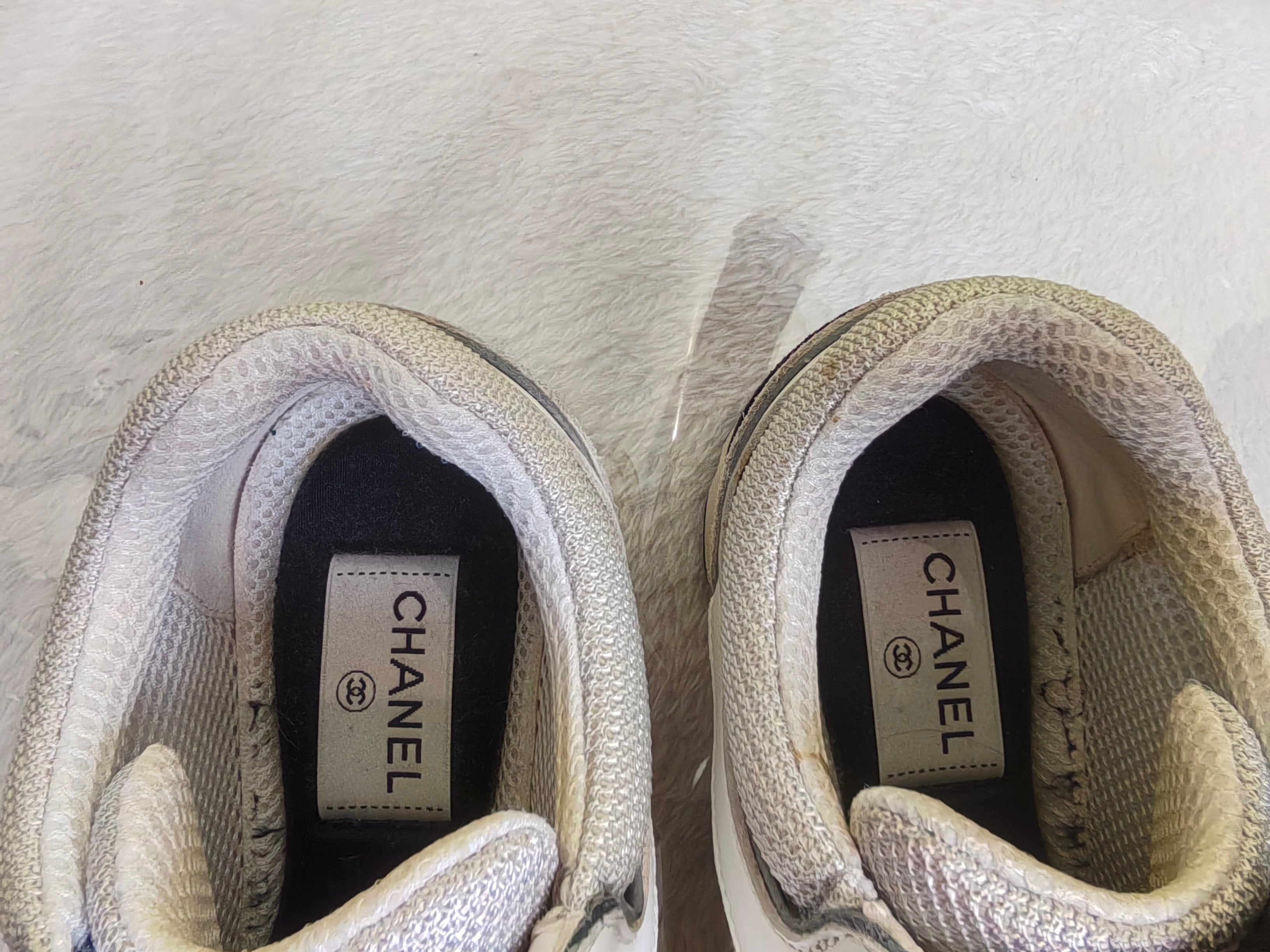 Chanel White Athletic sneakers