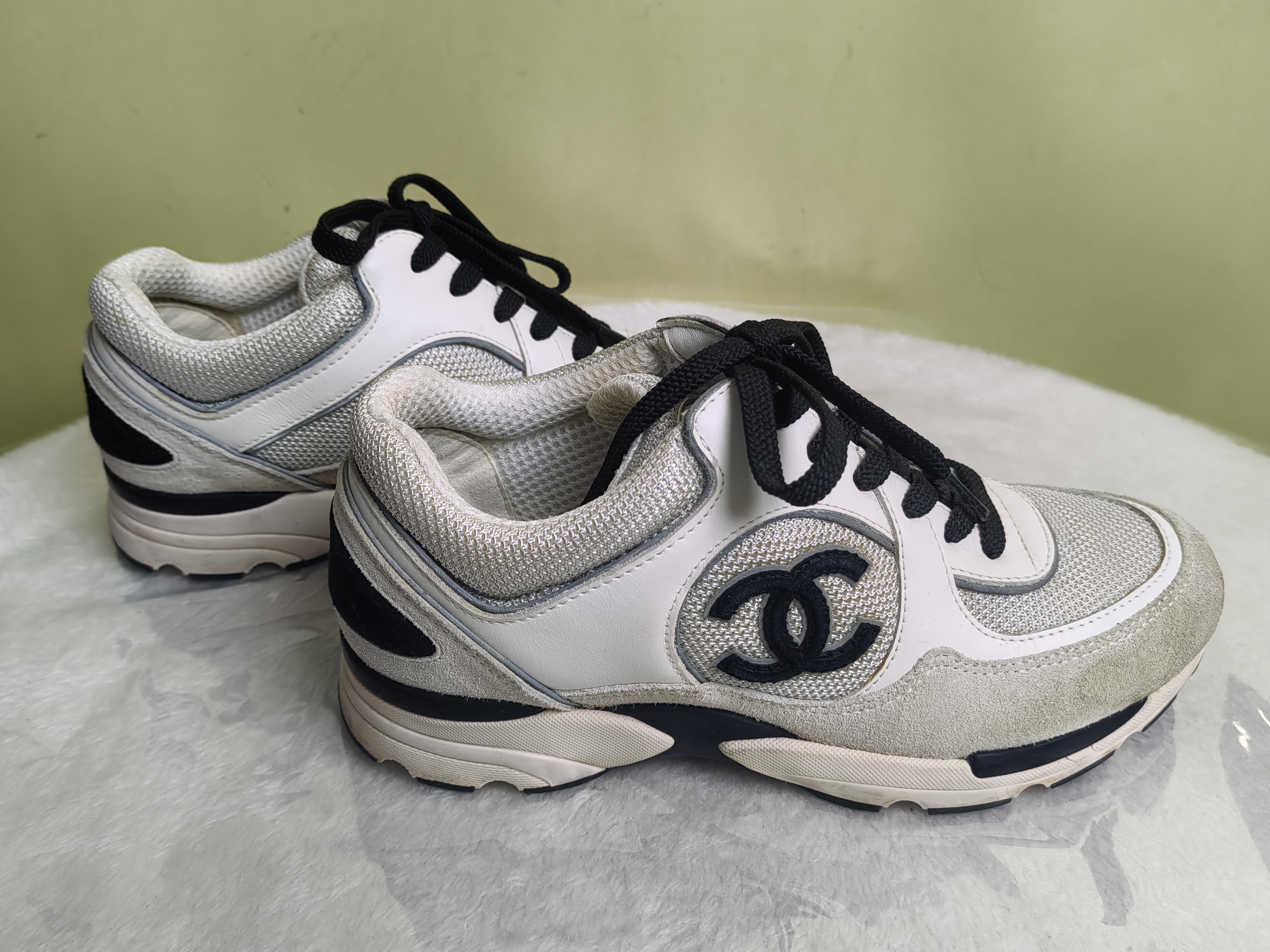 Chanel White Athletic sneakers