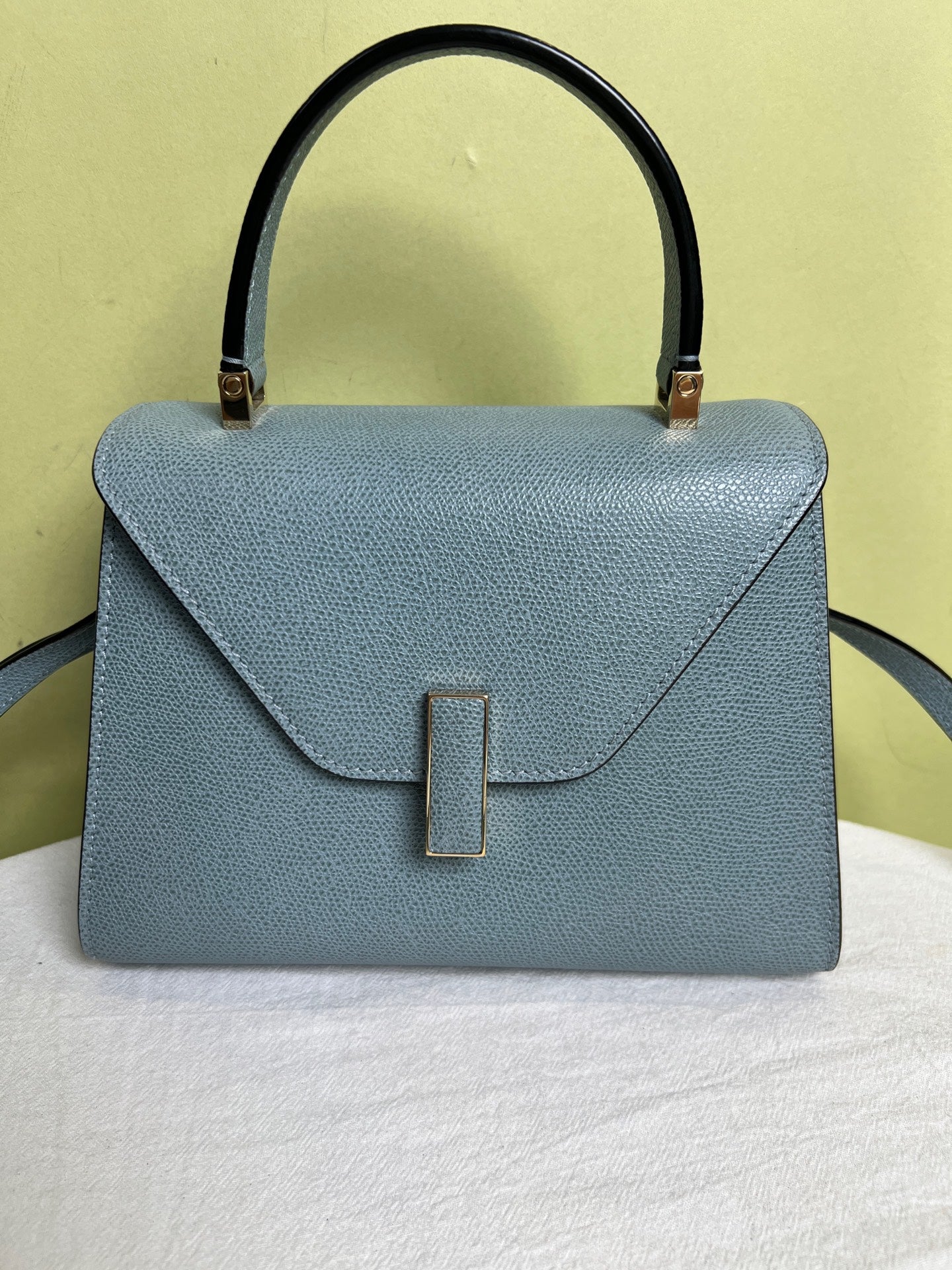 VALEXTRA Blue Shoulder Bag