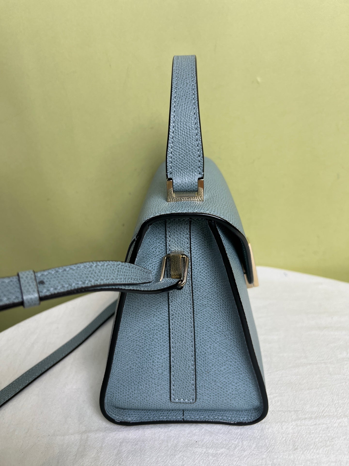 VALEXTRA Blue Shoulder Bag