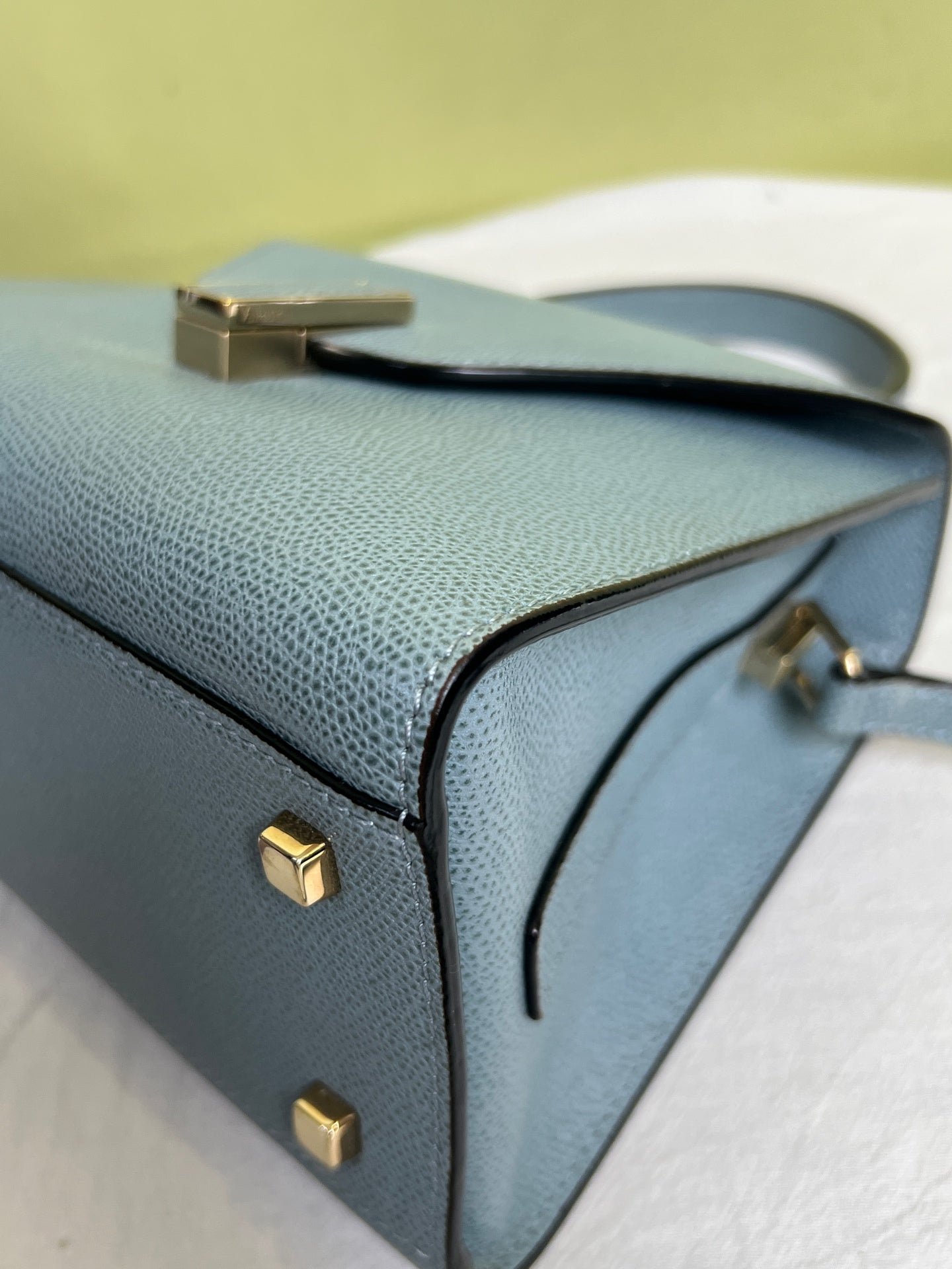 VALEXTRA Blue Shoulder Bag