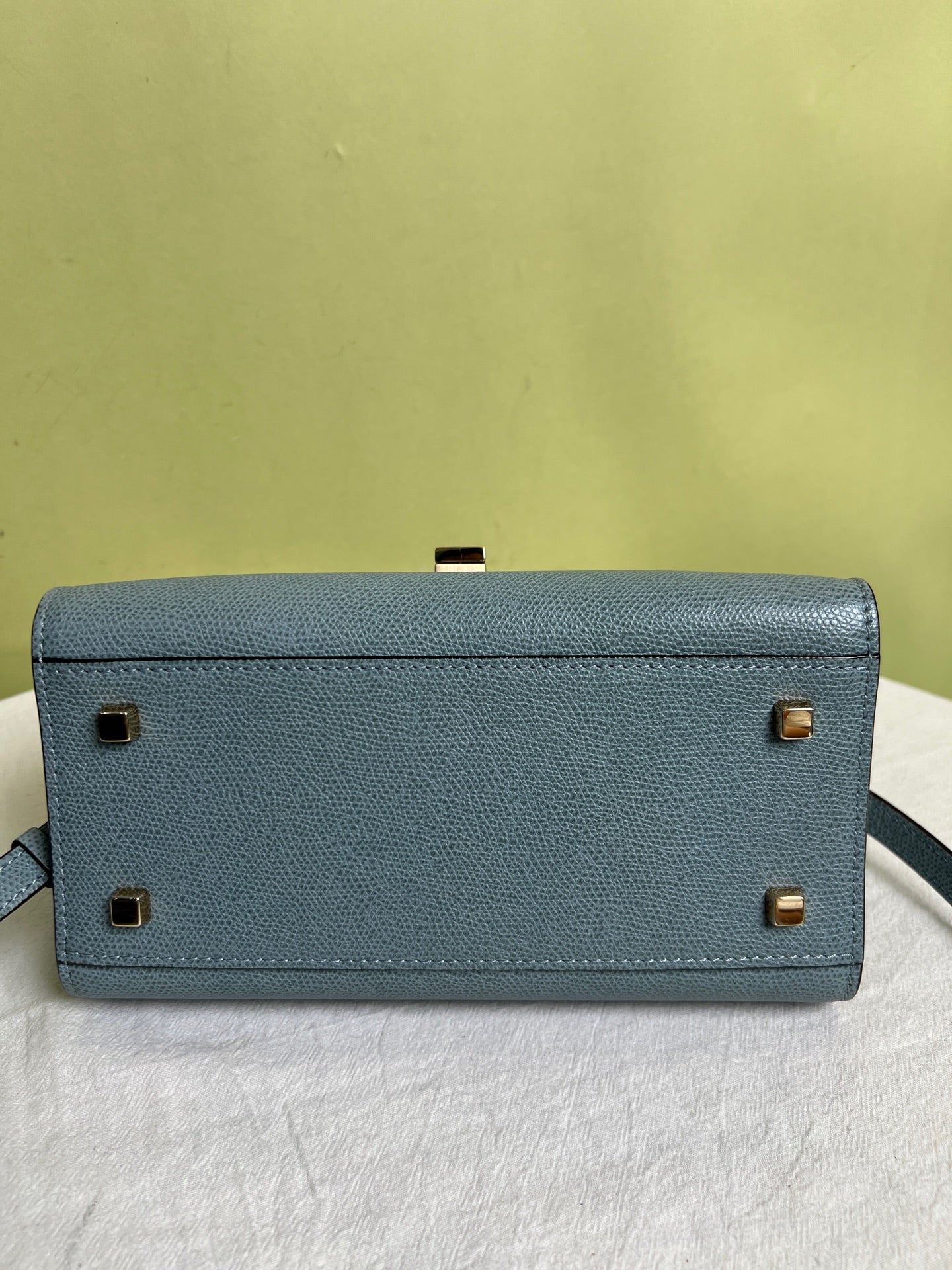 VALEXTRA Blue Shoulder Bag