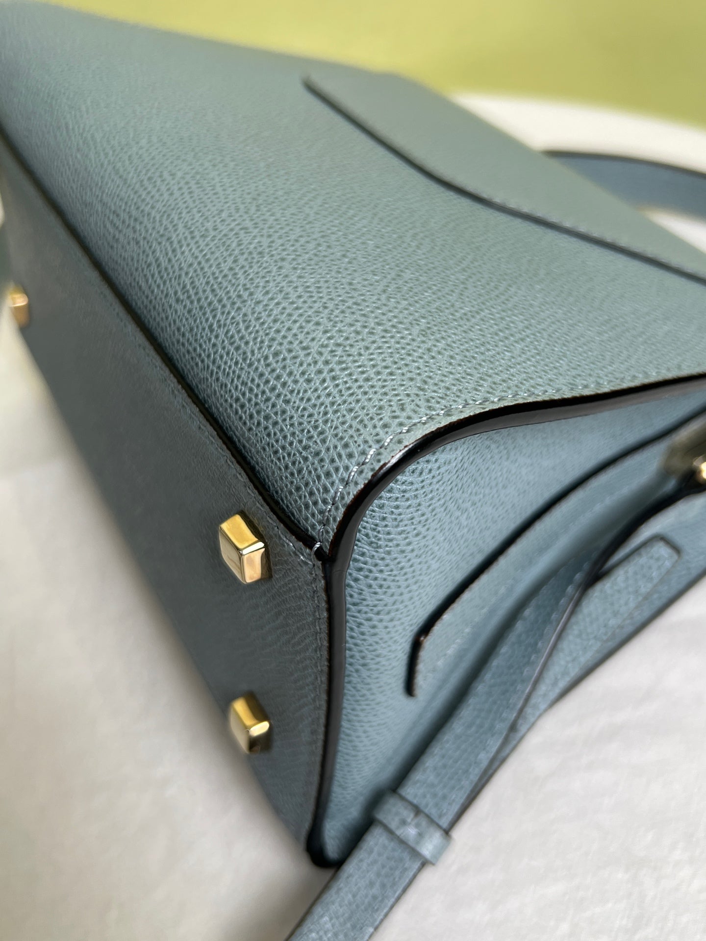 VALEXTRA Blue Shoulder Bag
