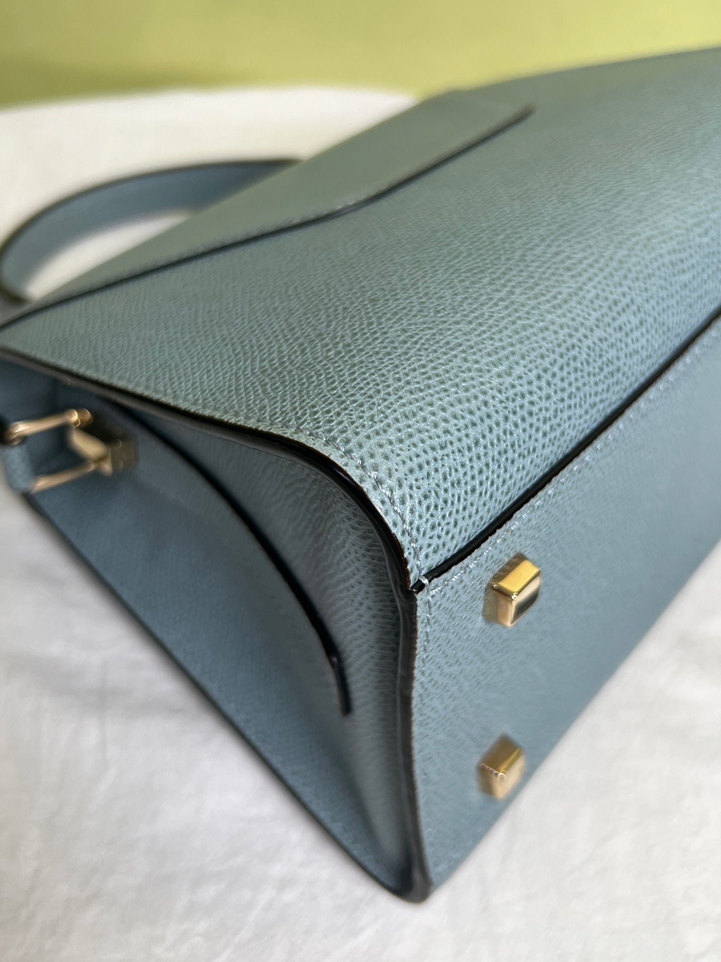 VALEXTRA Blue Shoulder Bag