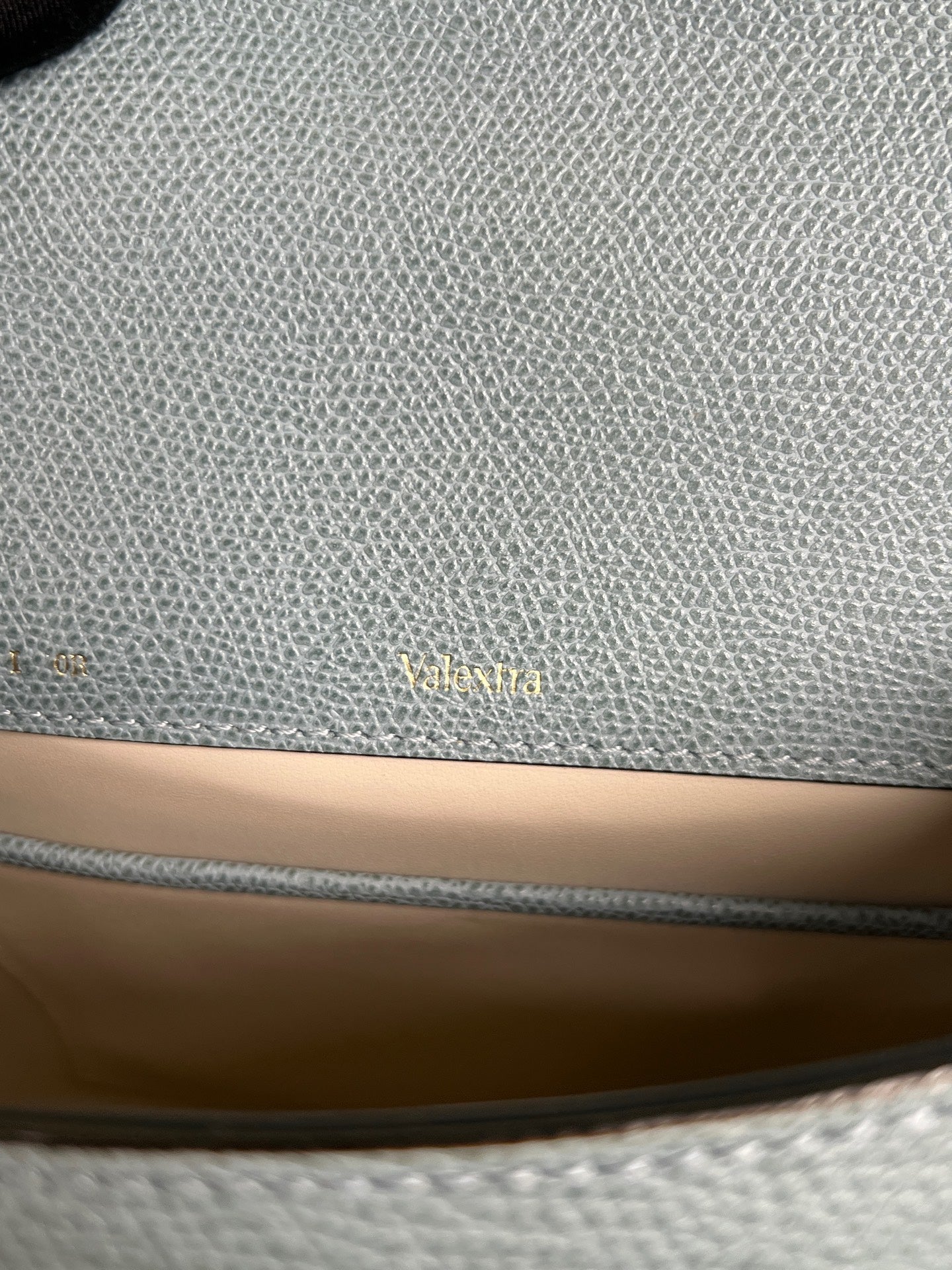 VALEXTRA Blue Shoulder Bag