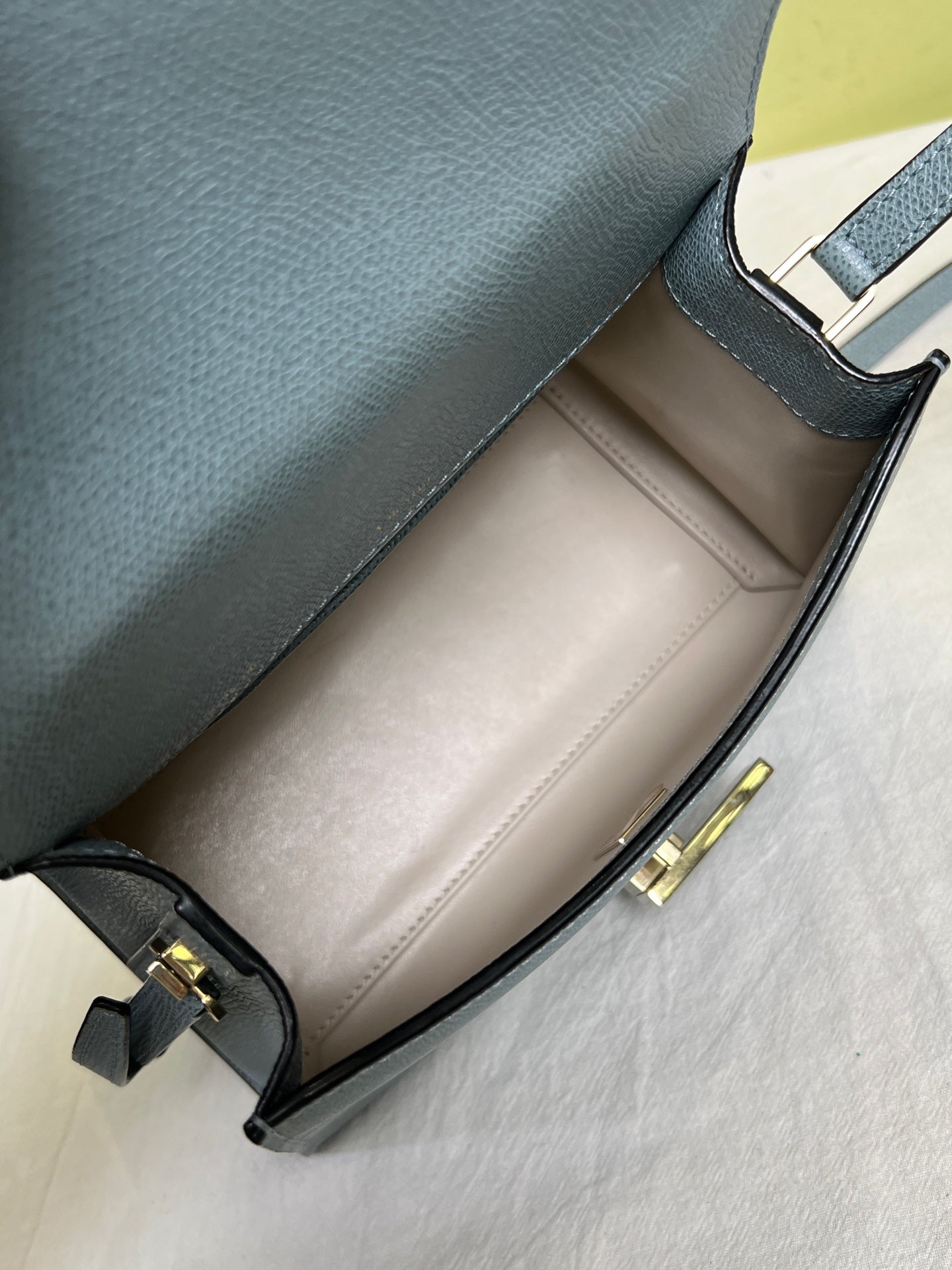 VALEXTRA Blue Shoulder Bag