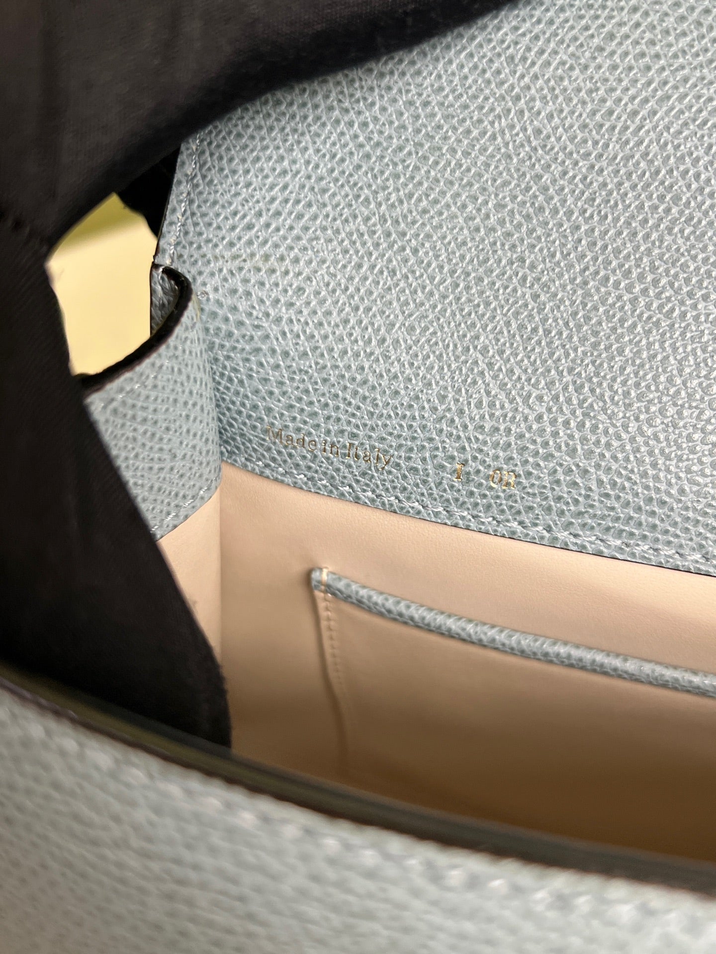 VALEXTRA Blue Shoulder Bag