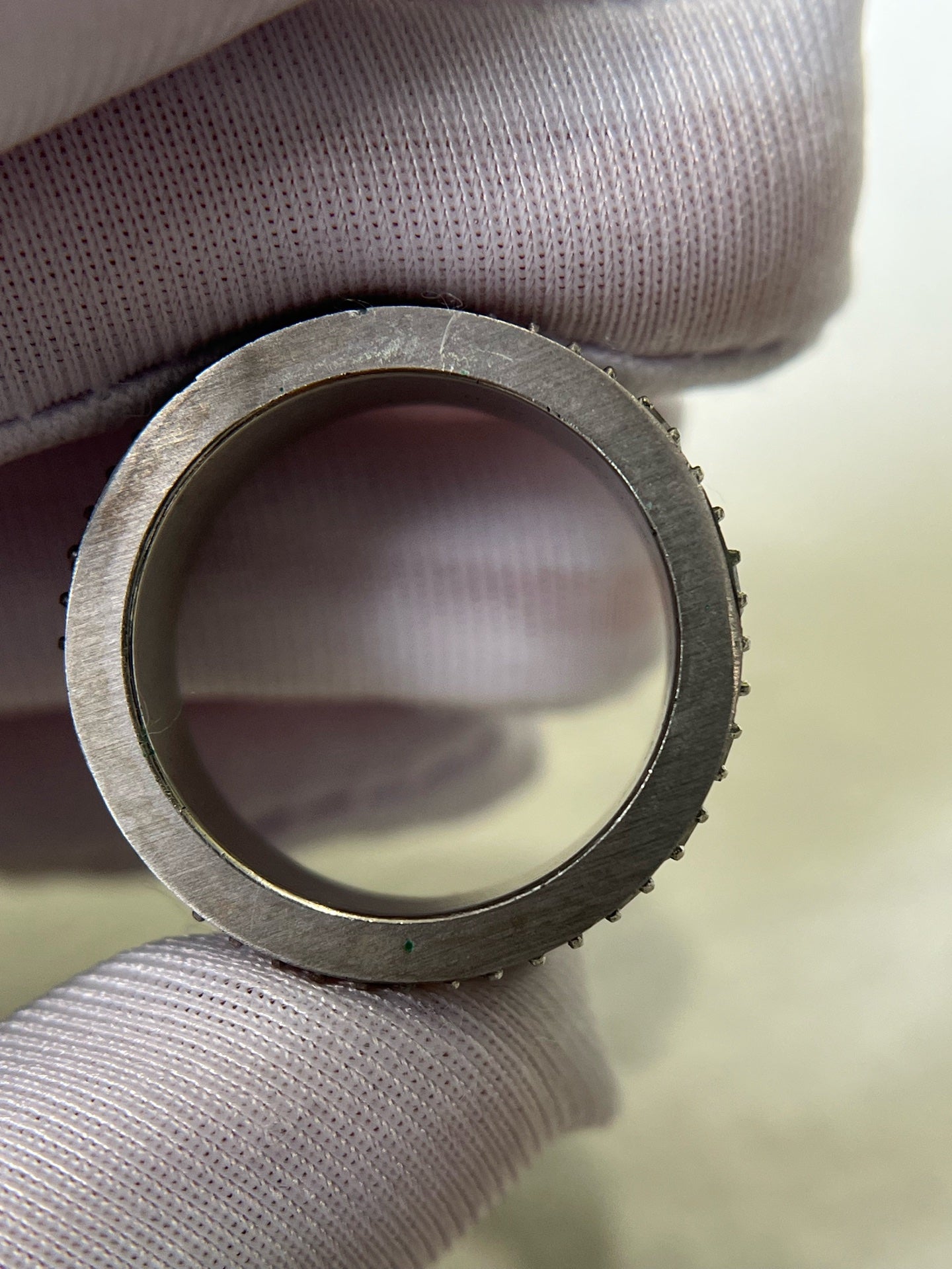Louis Vuitton Metal Silver Ring