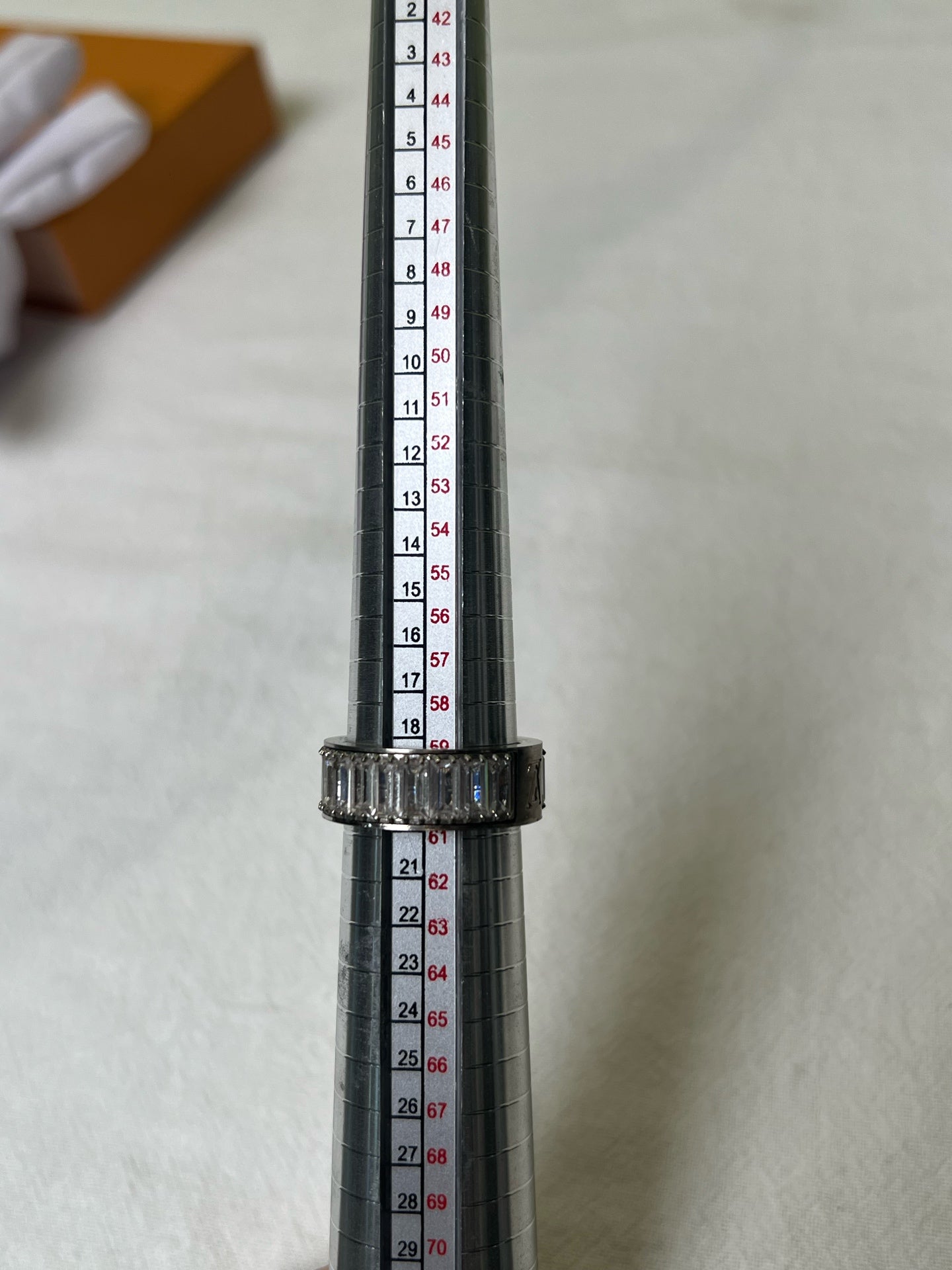Louis Vuitton Metal Silver Ring